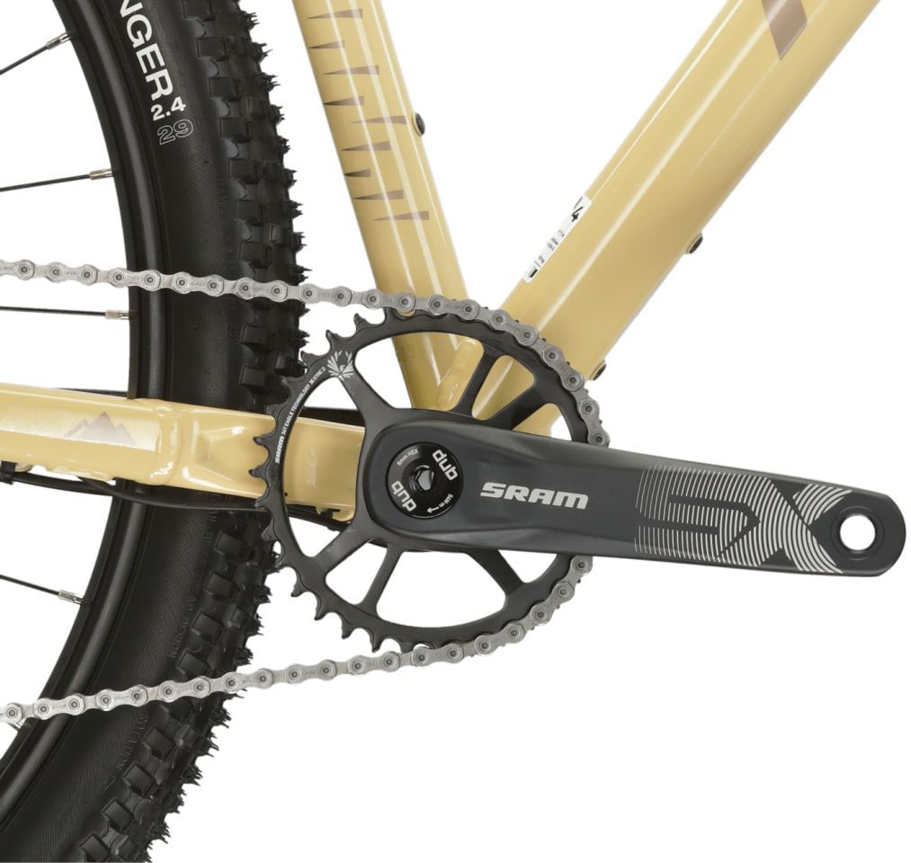 Kross Mountainbike »KROSS MTB Hardtail Level 6.0 29" braun 12 Gänge«, 12 Gang, SRAM, NX EAGLE Schaltwerk, Kettenschaltung