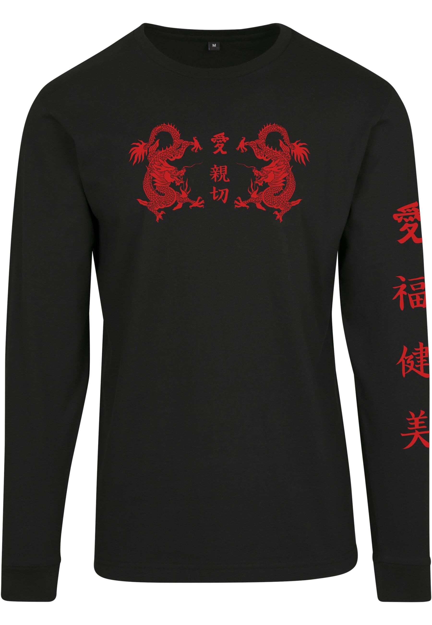 MisterTee Longsleeve »MisterTee Damen Ladies Chinese Letters Longsleeve«