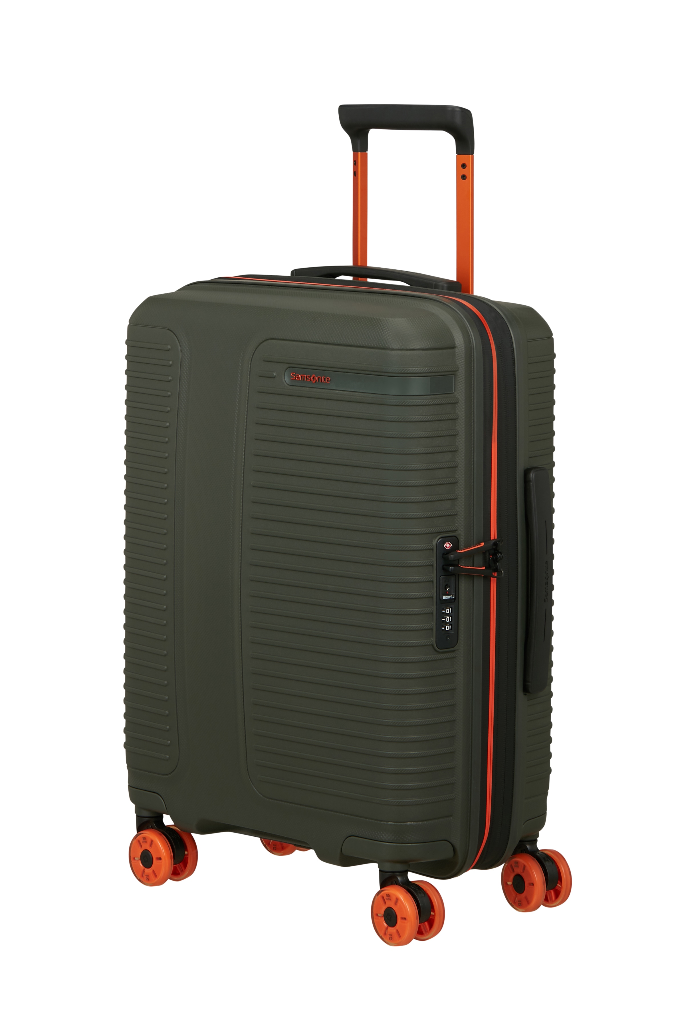 Samsonite Hartschalen-Trolley "PRODIVER" 39 l 4 Rollen mit Teleskopgriff und mehreren Tragegriffen