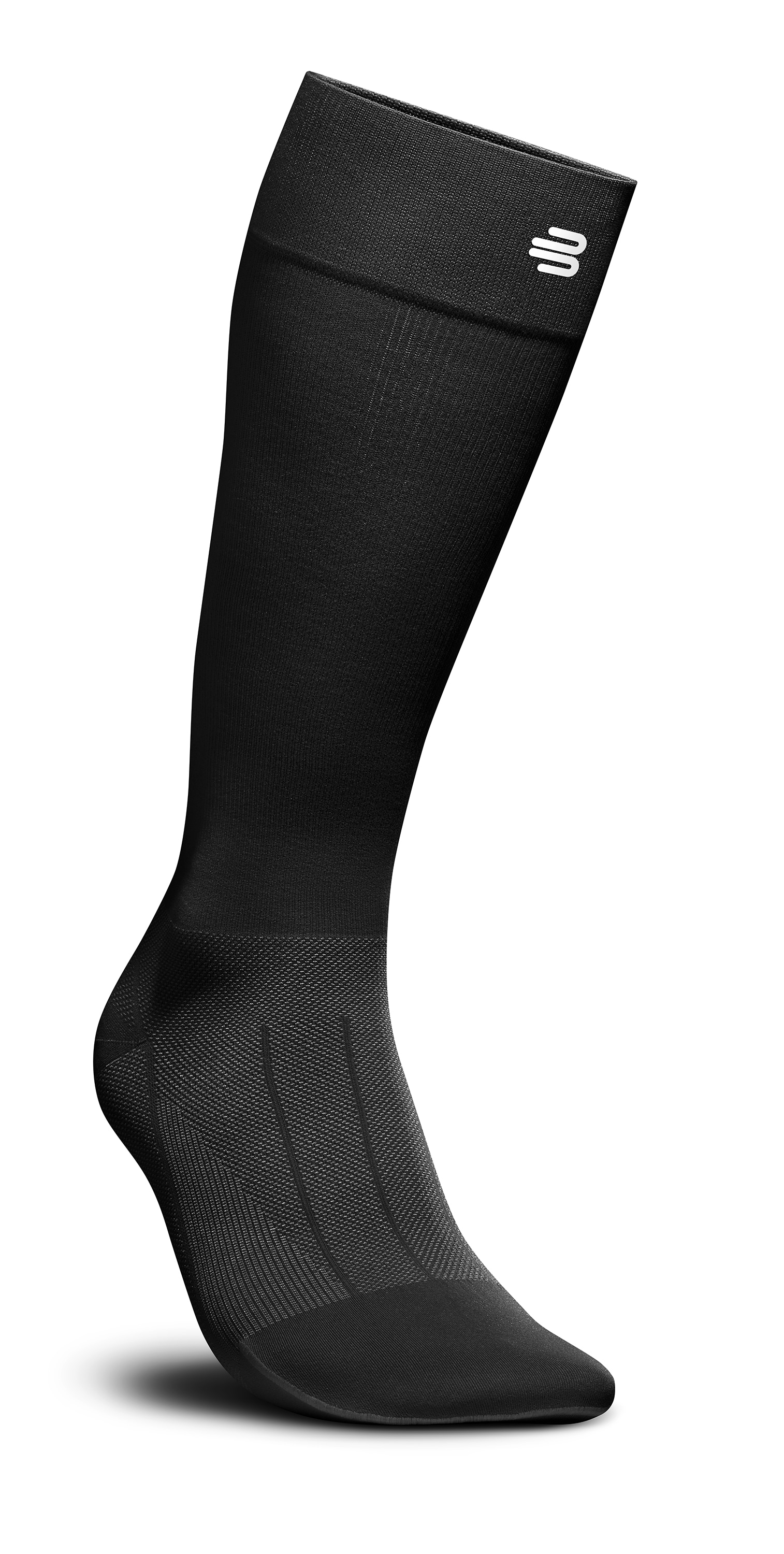 Bauerfeind Sportsocken "SPORTS RECOVERY COMPRESSION SOCKS" ultradünne Mikrofaser, aus Polyamid und Elasthan, elastische Passform