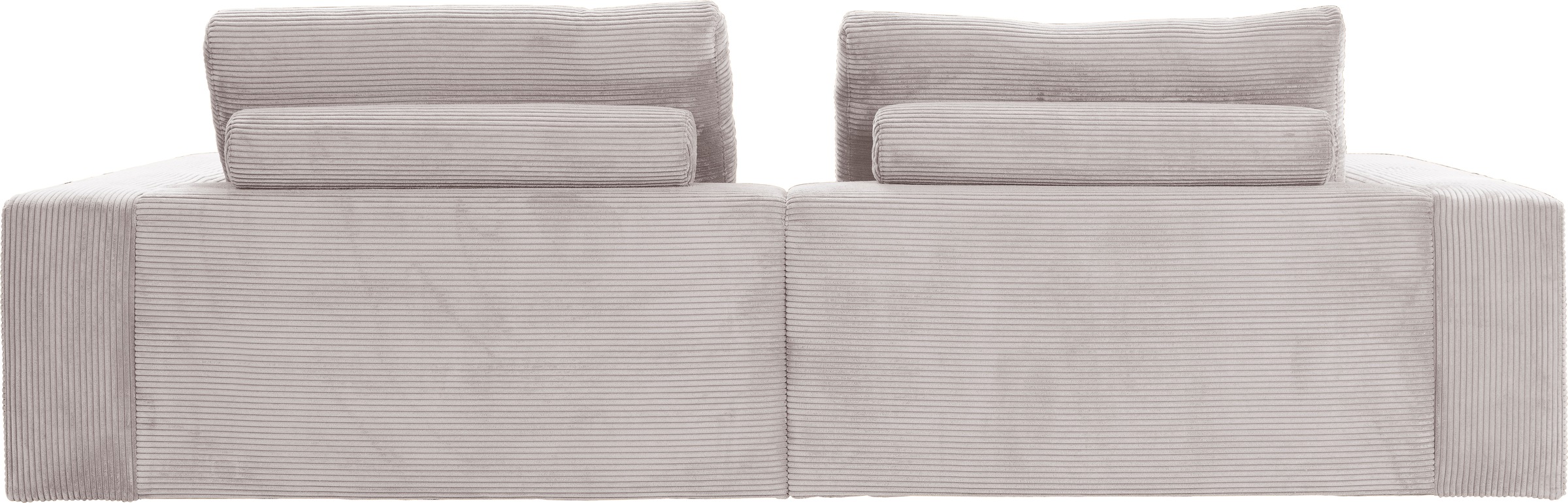 alina Big-Sofa »Sandy«, 266 cm breit und 123 cm tief, in modernem Cordstoff