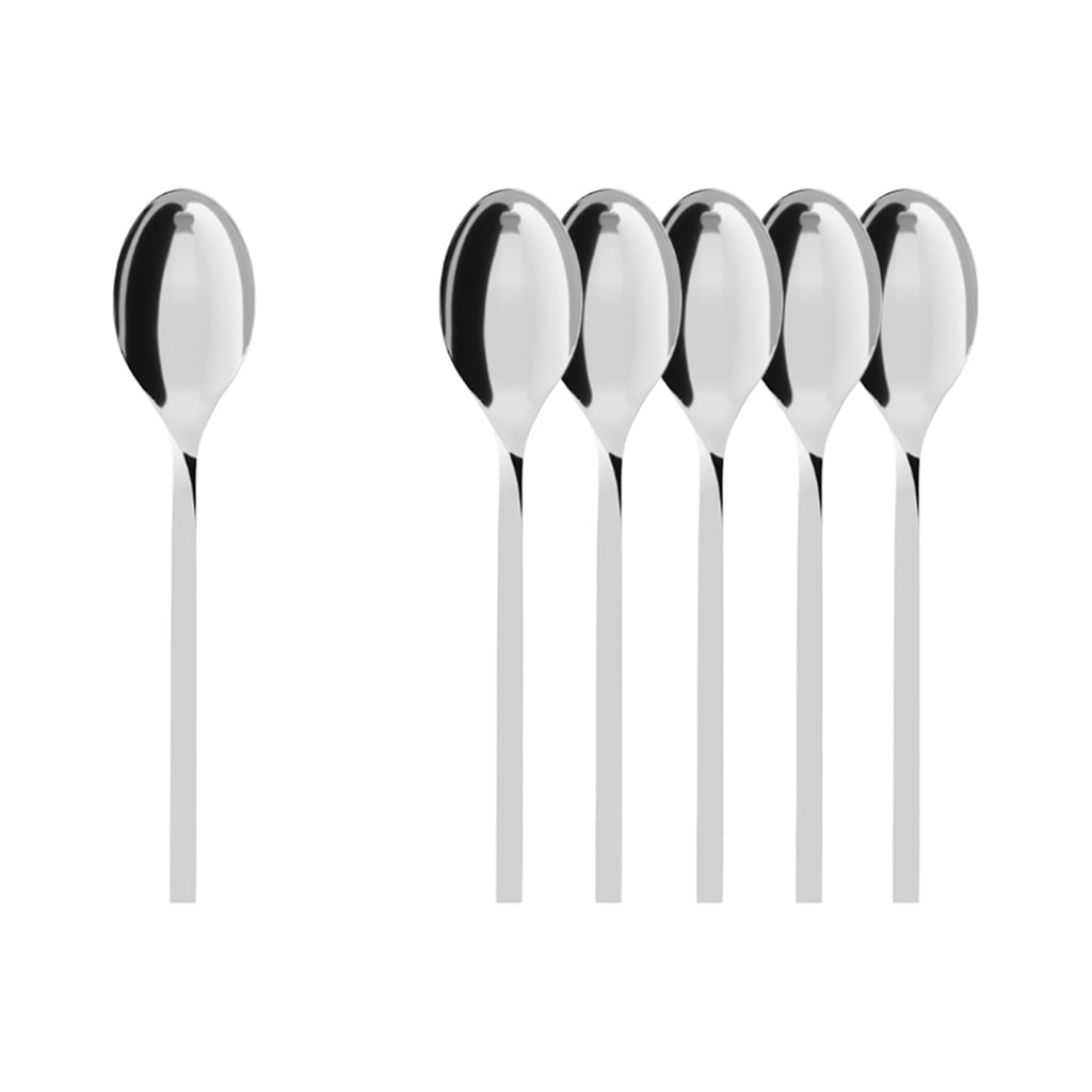Villeroy & Boch Esslöffel "Tafellöffel NewWave 202 mm 6er Set silber" Spülmaschinenfest
