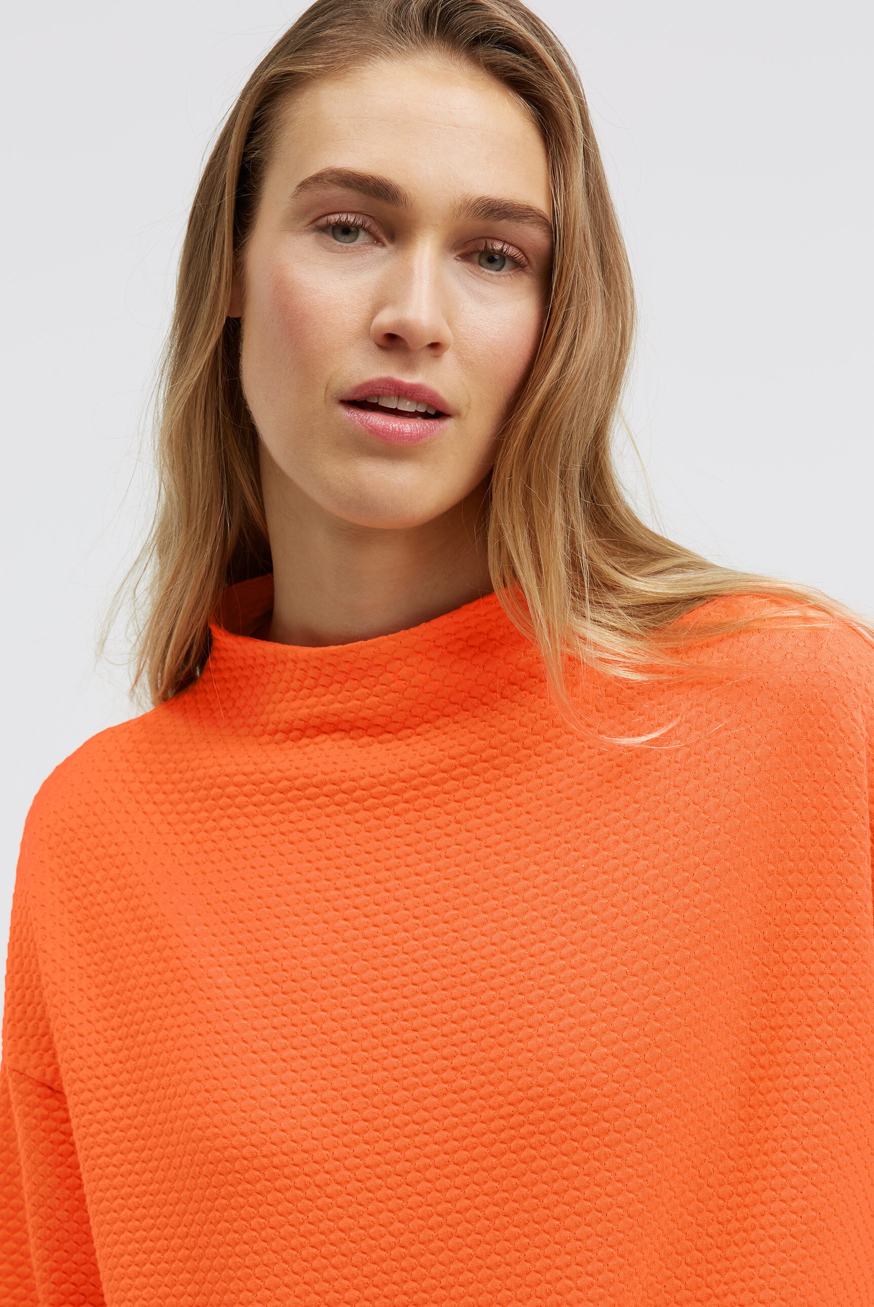 SENSES.THE LABEL Rundhalsshirt mit Baumwolle