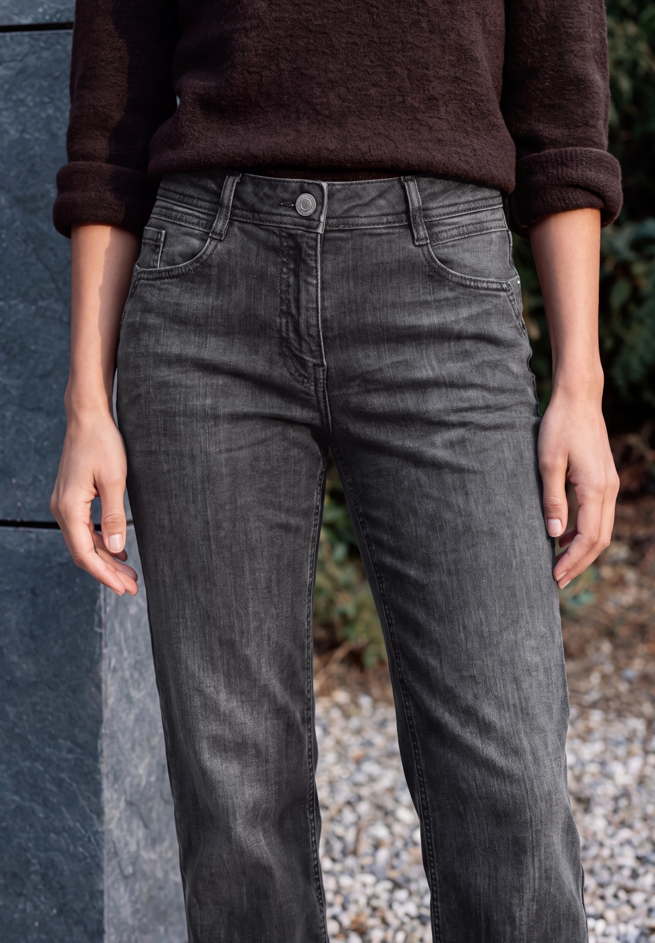 Cecil Loose-fit-Jeans 5-Pocket-Style