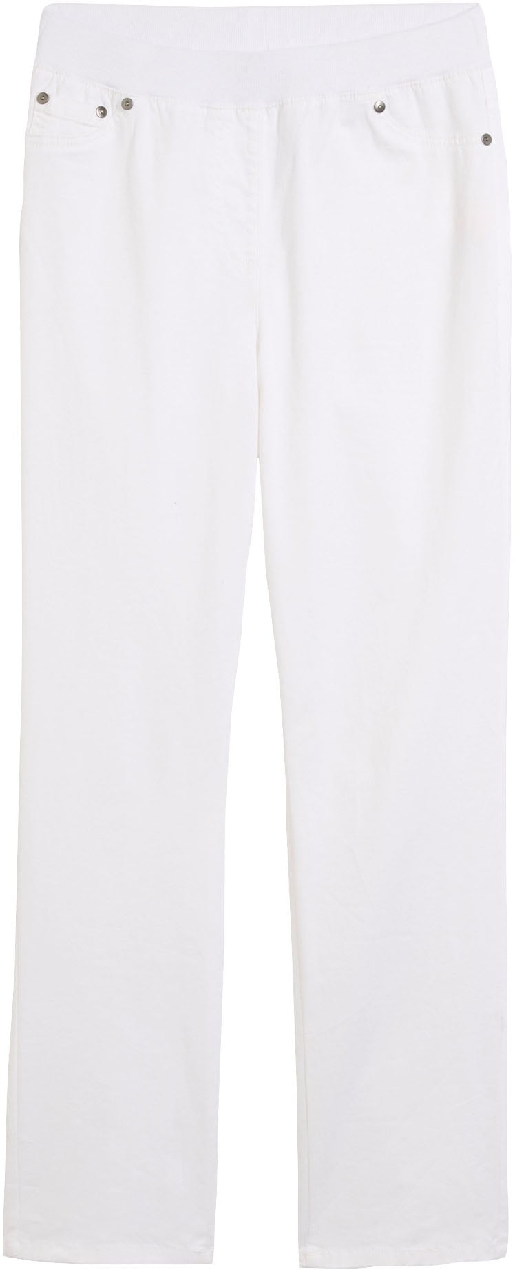 bonprix Schlupfhose »Twill Treggings aus elastischem Baumwoll-Mix«  aus elastischem Baumwoll-Mix, Regular Fit, gerades Bein