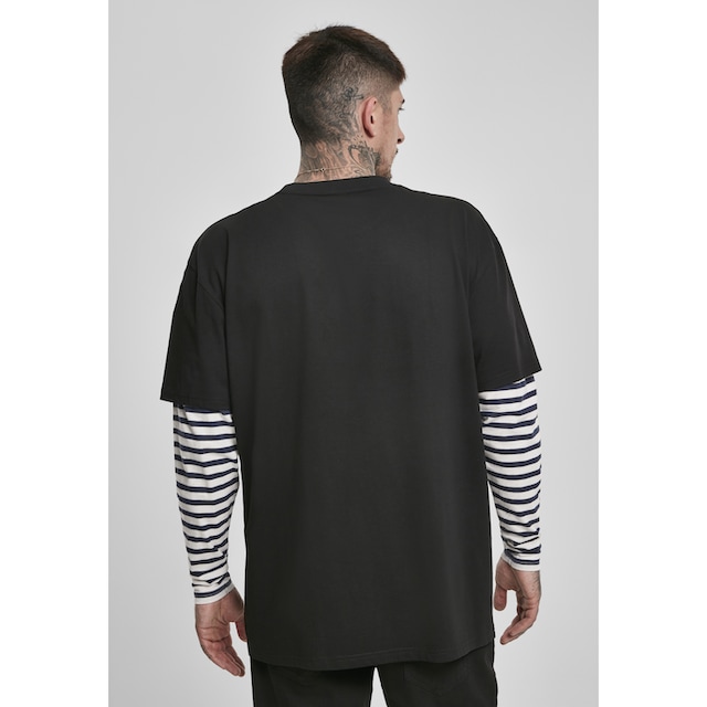 URBAN CLASSICS T-Shirt »Herren Oversized Double Layer Striped LS Tee«, (1  tlg.) ▷ bestellen | BAUR