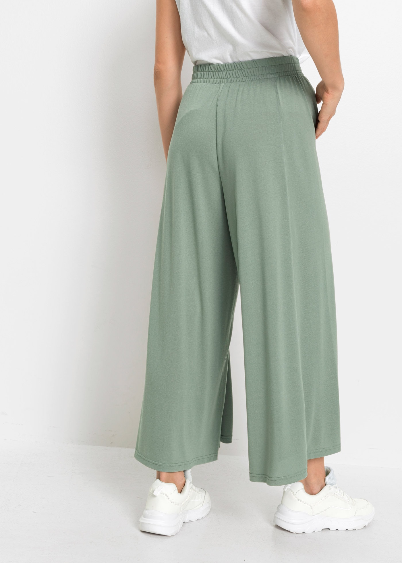 bonprix Culotte »Jersey-Culotte mit weitem Bein«  Jersey-Culotte mit weitem Bein