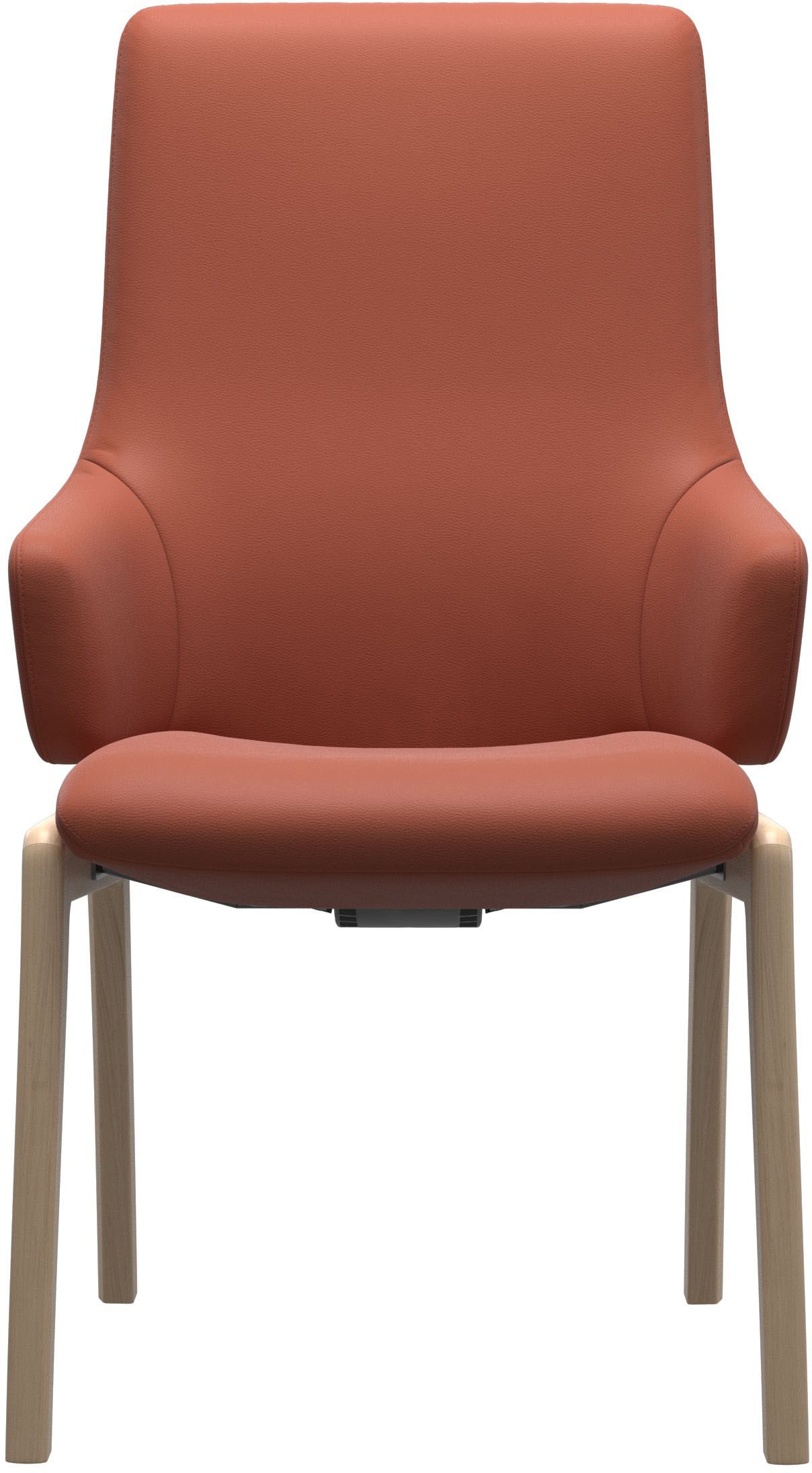 Stressless® Polsterstuhl »Laurel«, Leder PALOMA, High Back mit Armlehne, Größe L, mit abgerundeten Beinen in Walnuss