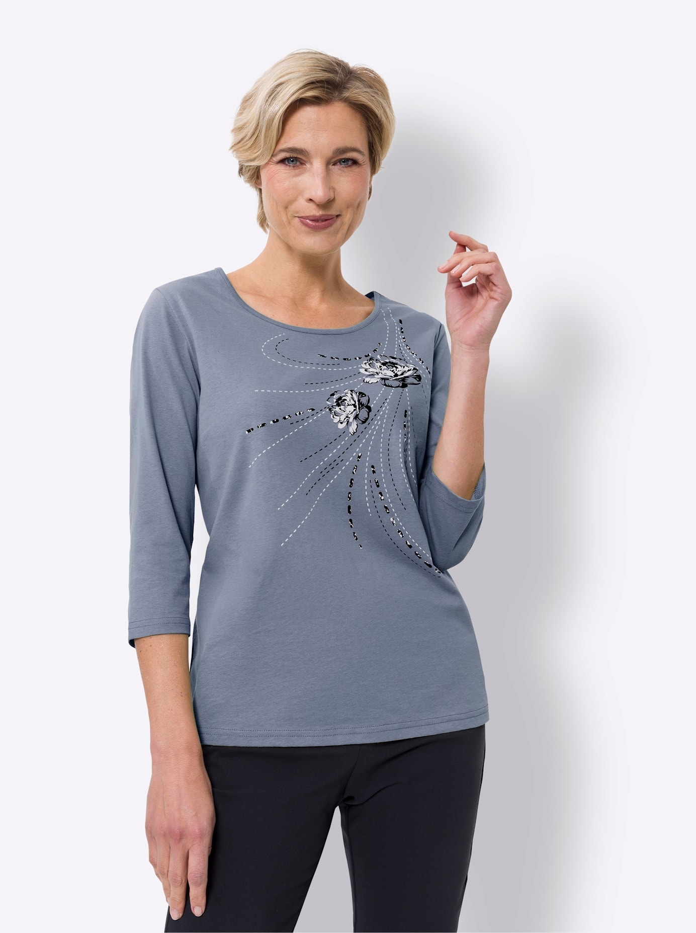 Classic Basics T-Shirt »3/4-Arm-Shirt«, (1 tlg.)