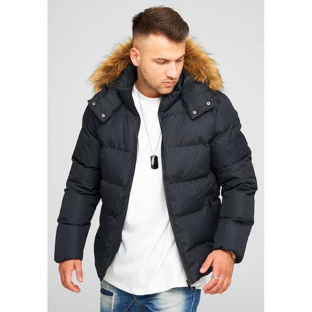 behype Steppjacke »BHBROWNS«, mit abtrennbarer Kunstfellkapuze ▷ kaufen |  BAUR