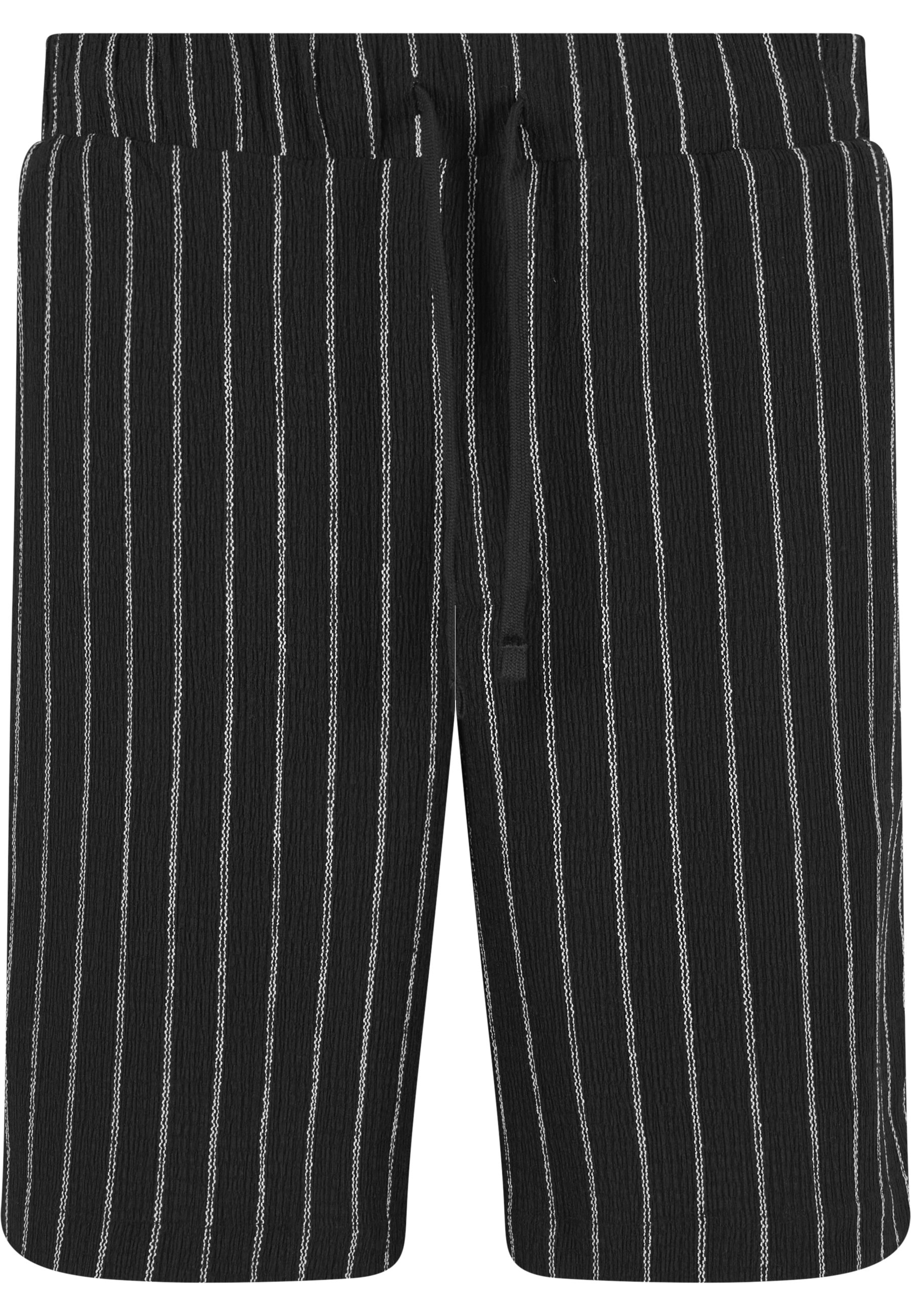 URBAN CLASSICS Shorts "Urban Classics Striped Crinkle Resort Shorts" günstig online kaufen