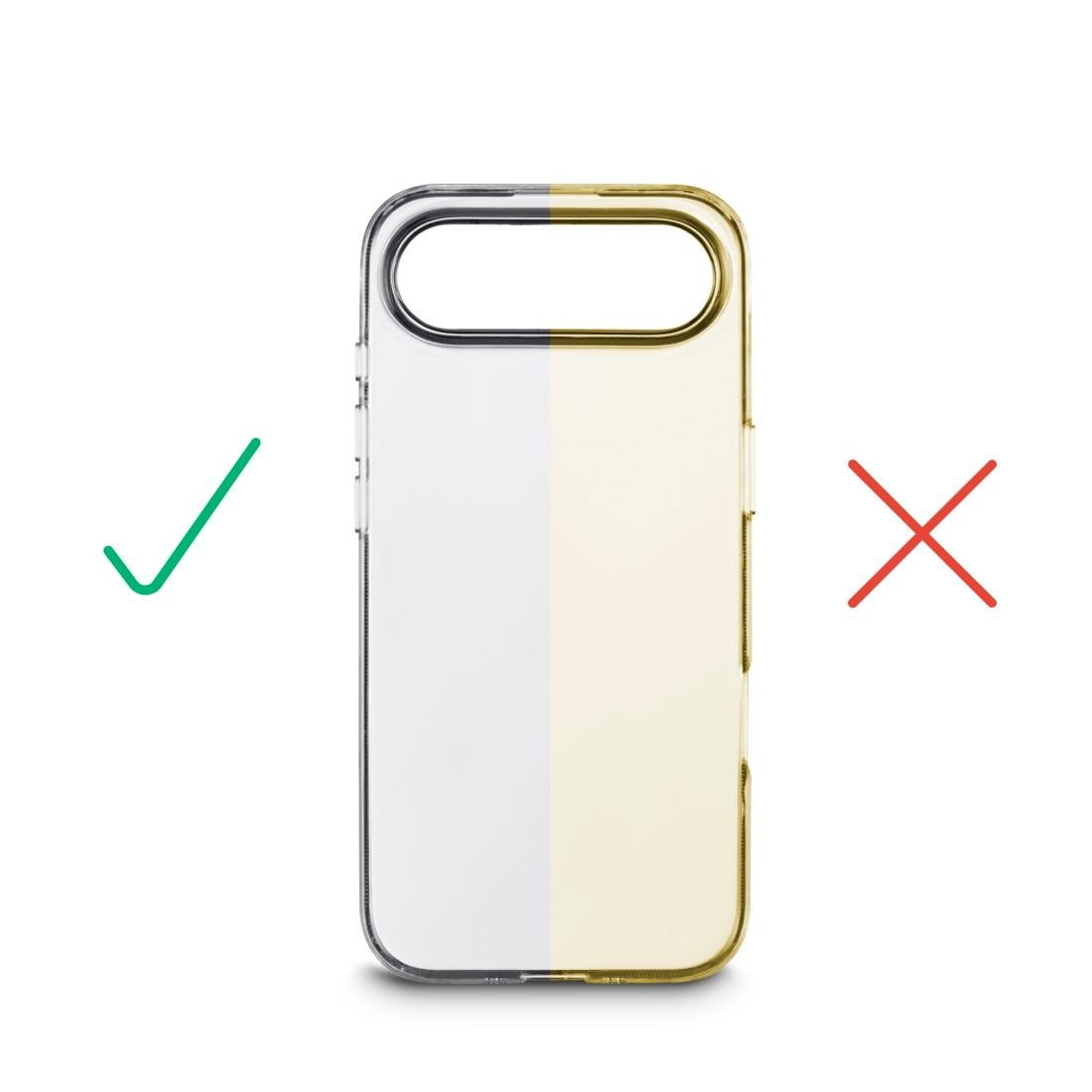 Hama Smartphone-Hülle »Handyhülle „Always Clear“ f. iPhone Air (kratzfest, ohne Vergilben)«