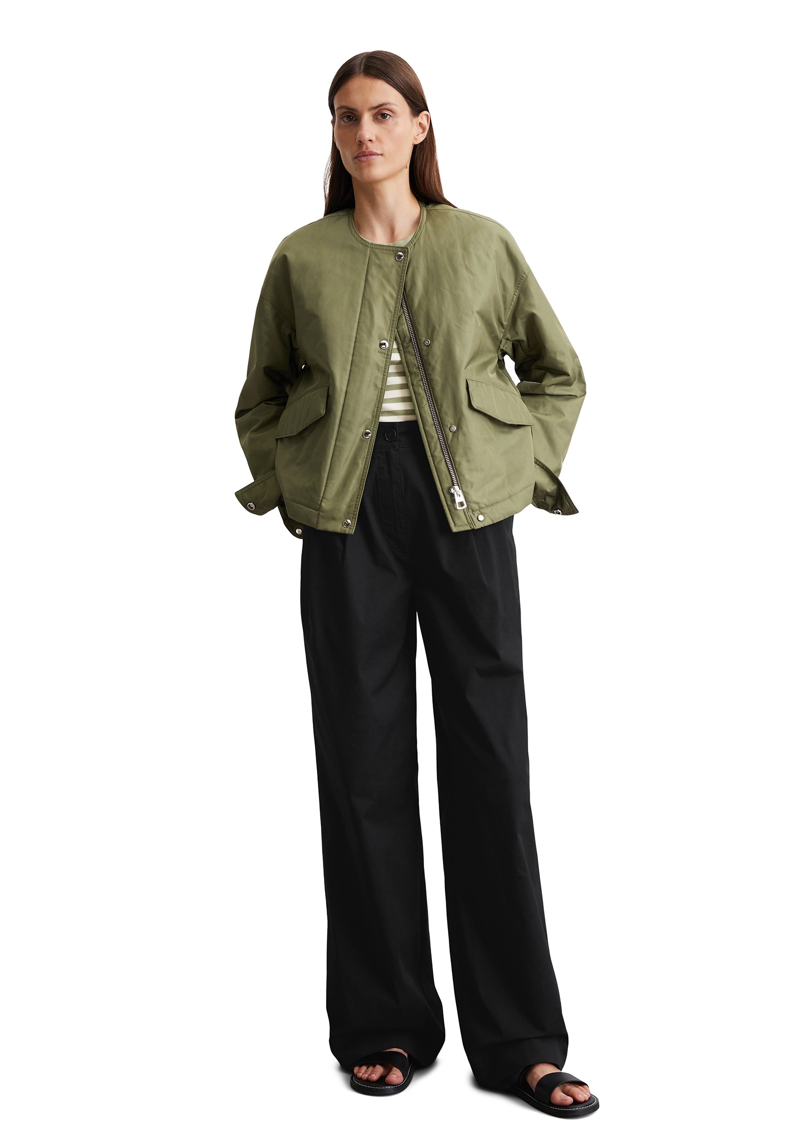 Marc O'Polo Outdoorjacke »aus recyceltem Polyester-Twill«
