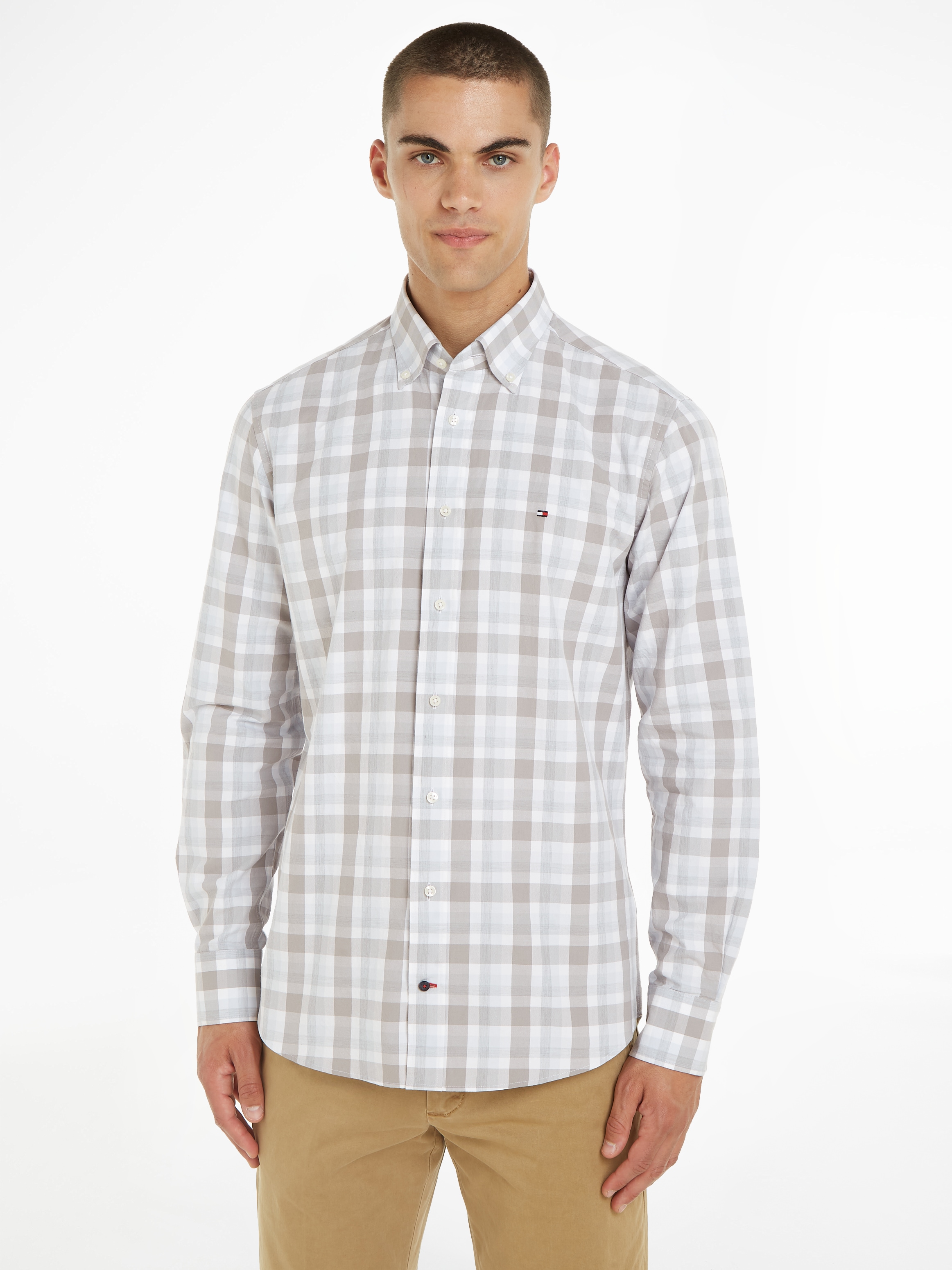 Karohemd »CL-W MELANGE CHECK RF SHIRT«