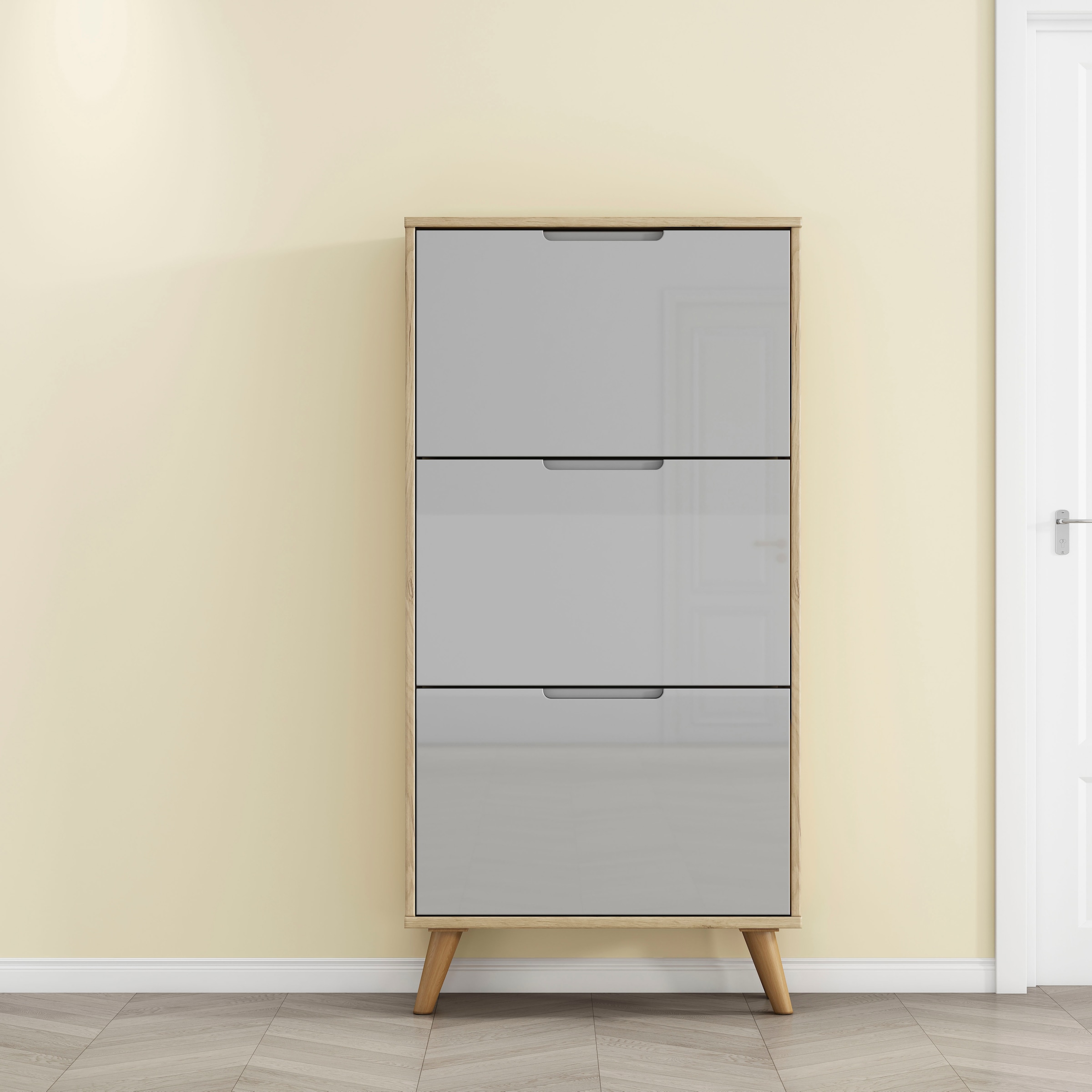 OTTO home Schuhschrank "Lund" FSC-zertifiziertem Holz, ABS-Kanten, Breite 6 günstig online kaufen