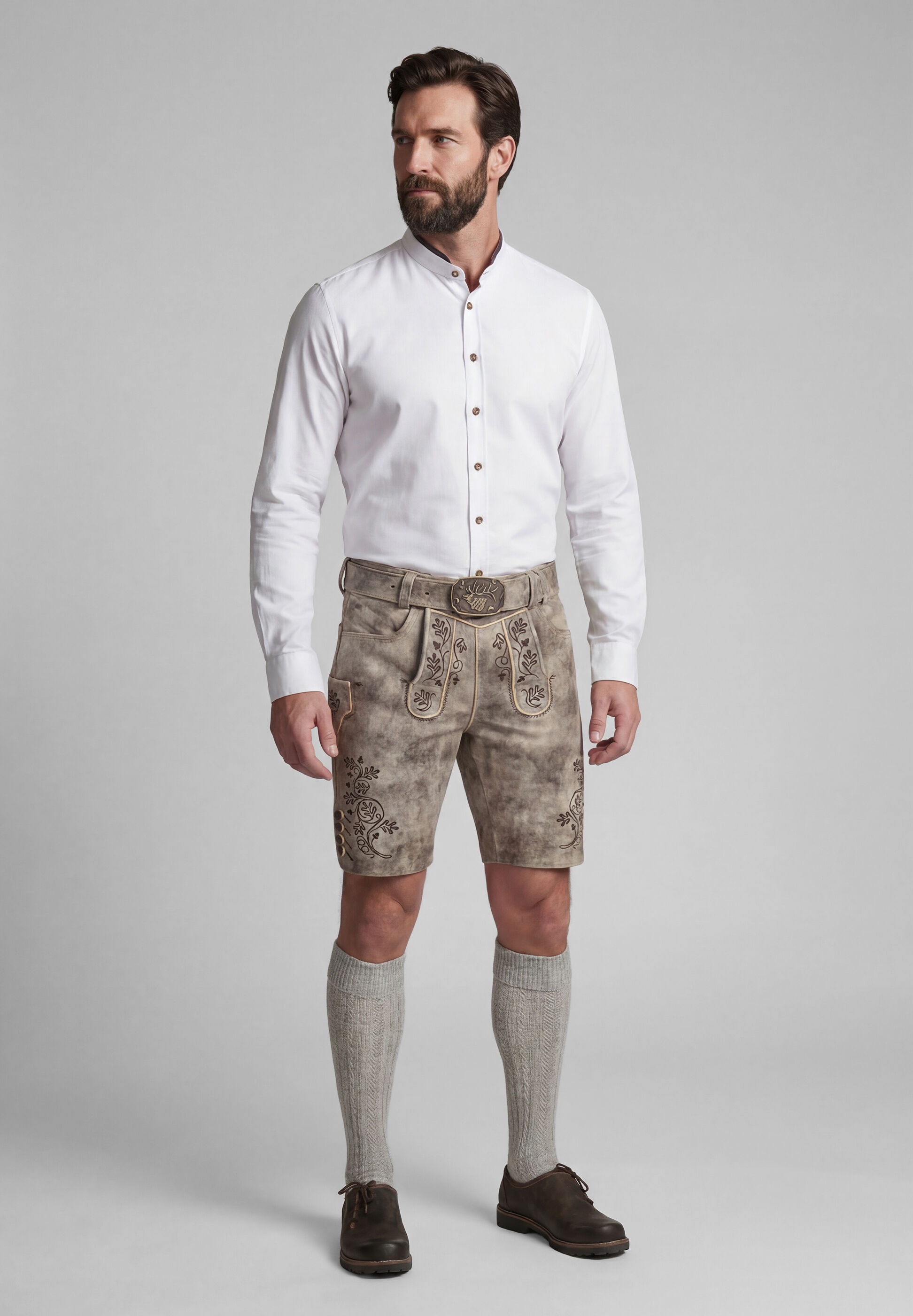 Spieth & Wensky Lederhose »Spieth & Wensky Lederhose Kerschwanger«  mit passendem Gürtel
