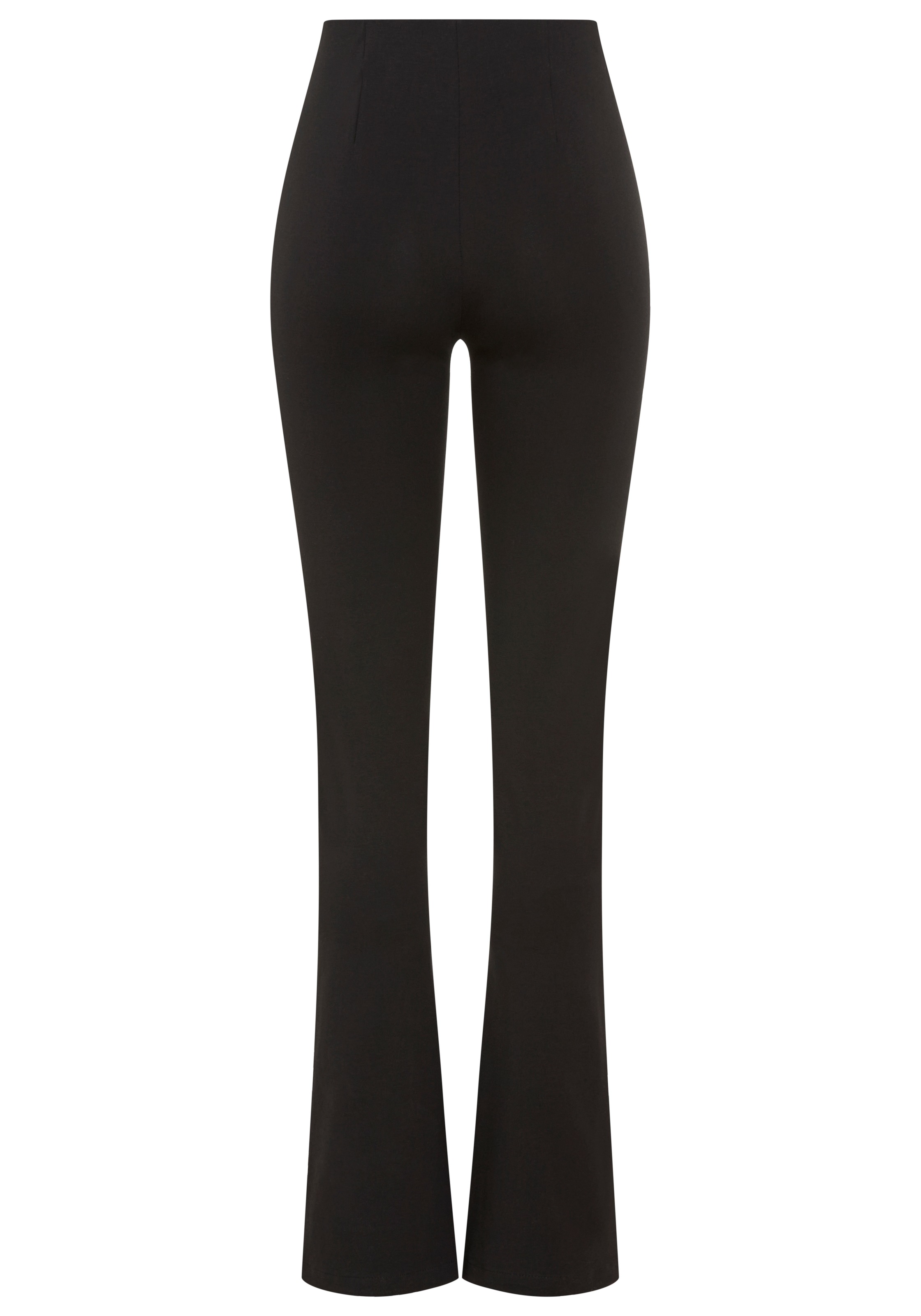 HUGO Blue Bootcuthose "Nuflare" mit Schlitzen am Innensaum, Flared Fit günstig online kaufen