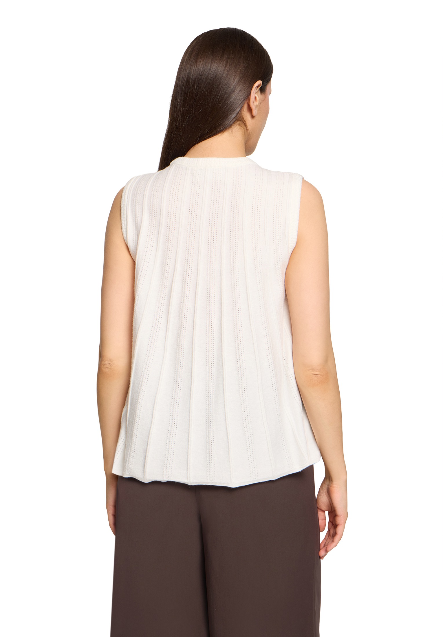 Cartoon Stricktop »Damen mit Rundhalsausschnitt«