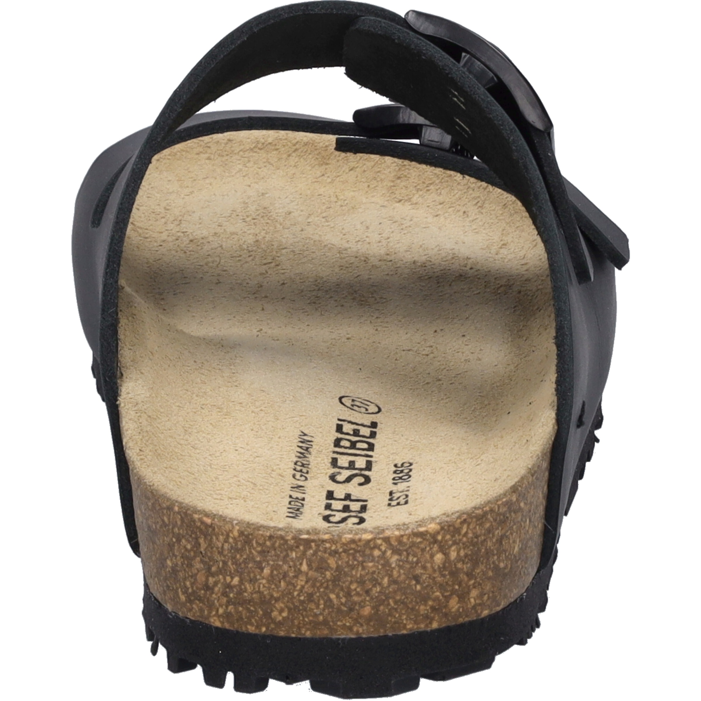 Sandale JOSEF SEIBEL "Hermine 01, schwarz", Damen, Gr. 45, schwarz, Obermaterial: 100% Rindsleder Leather cow., Schuhe Sandale 6