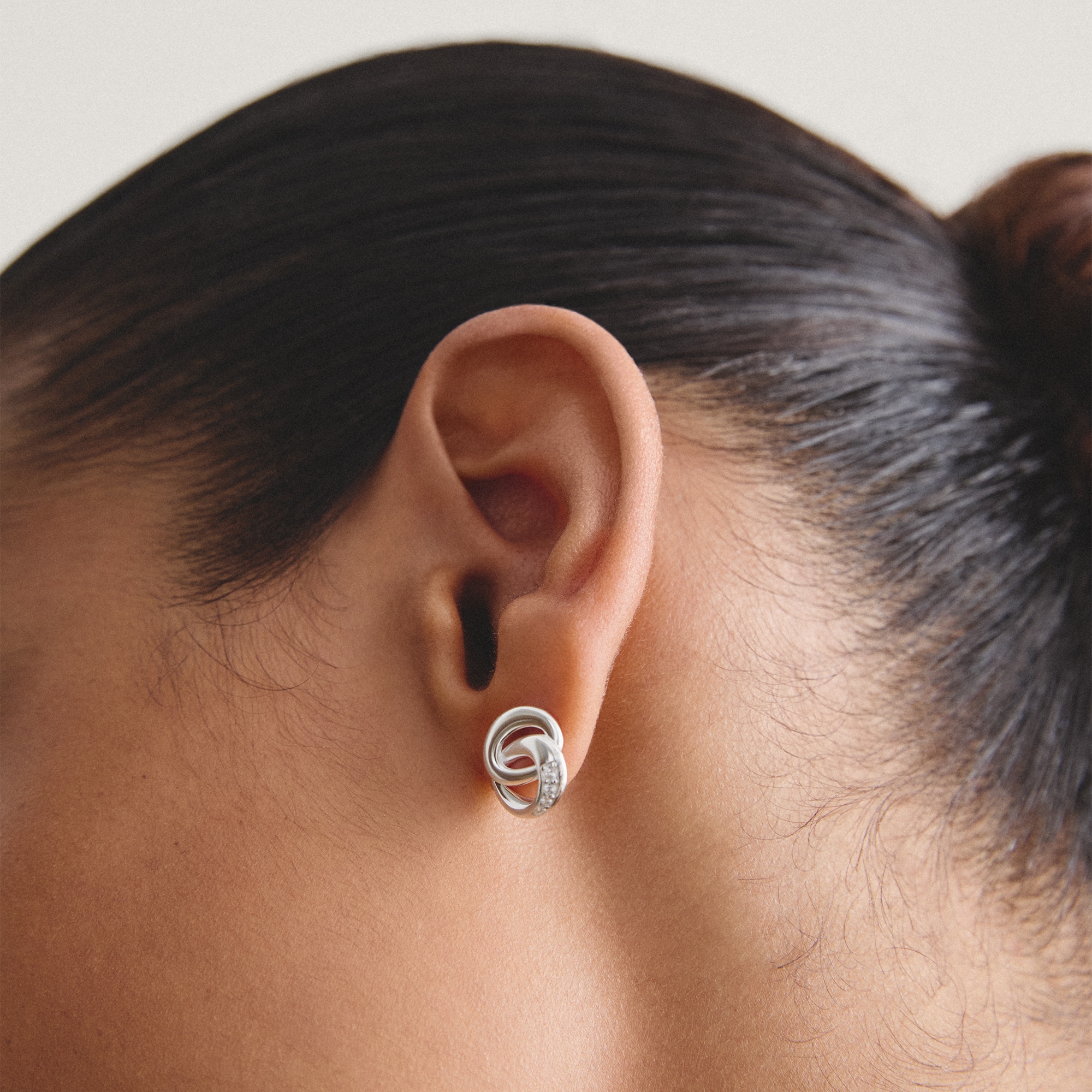 THOMAS SABO Paar Ohrstecker »Together Ohrstecker silbern« mit Zirkonia (synth.)