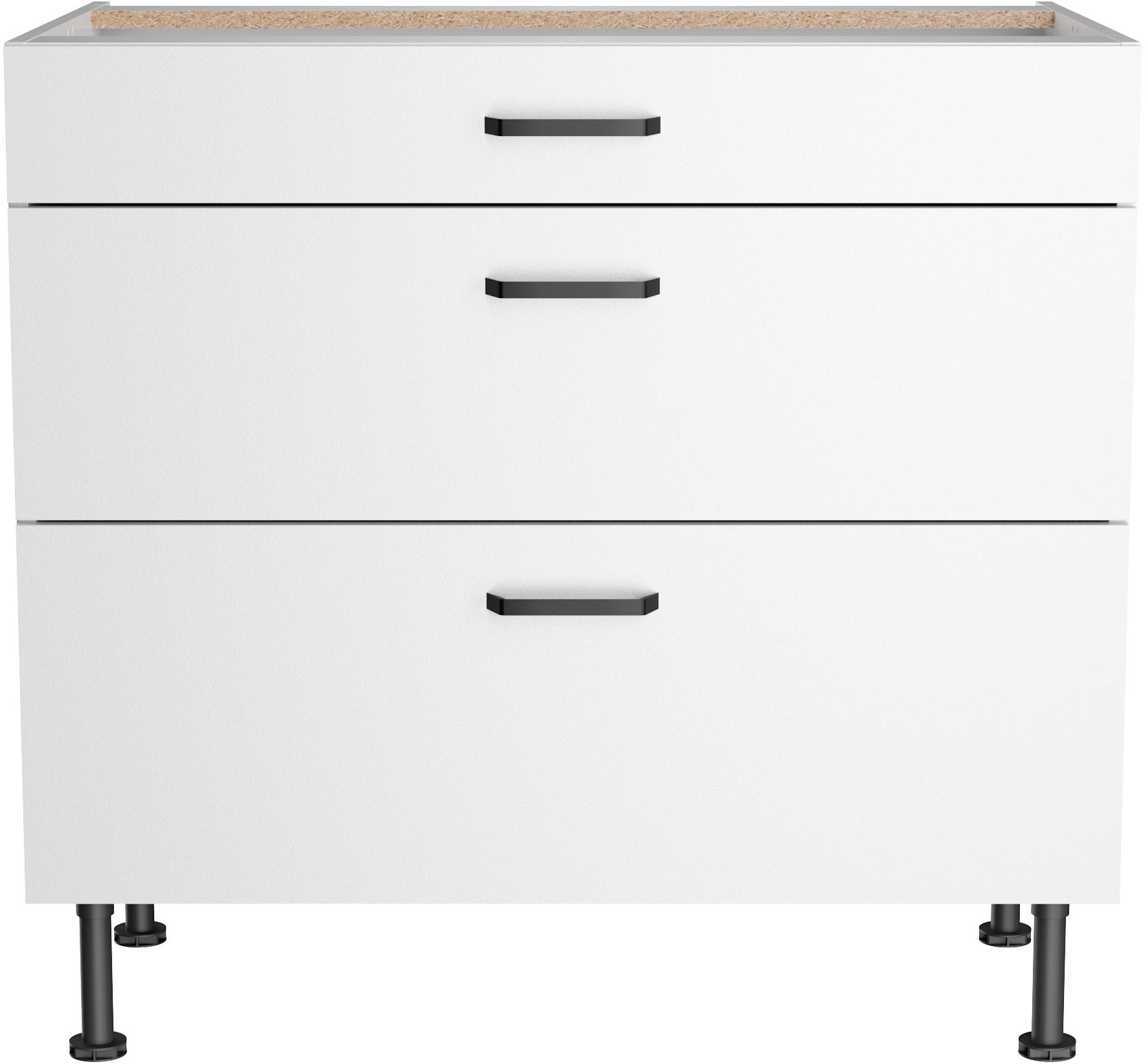 KOCHSTATION Unterschrank "KS-Paula" 90 cm breit, 87 cm hoch, mit 1 Schubkas günstig online kaufen