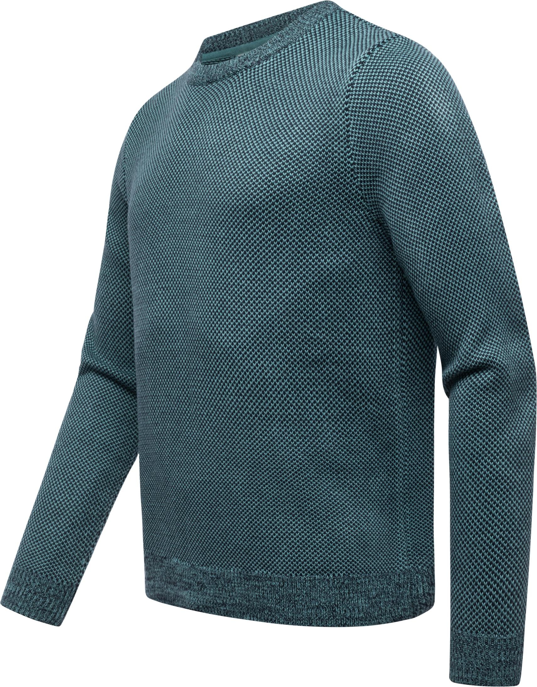 Ragwear Strickpullover "Larrs", stylischer Herren Sweatpullover mit Rippbün günstig online kaufen