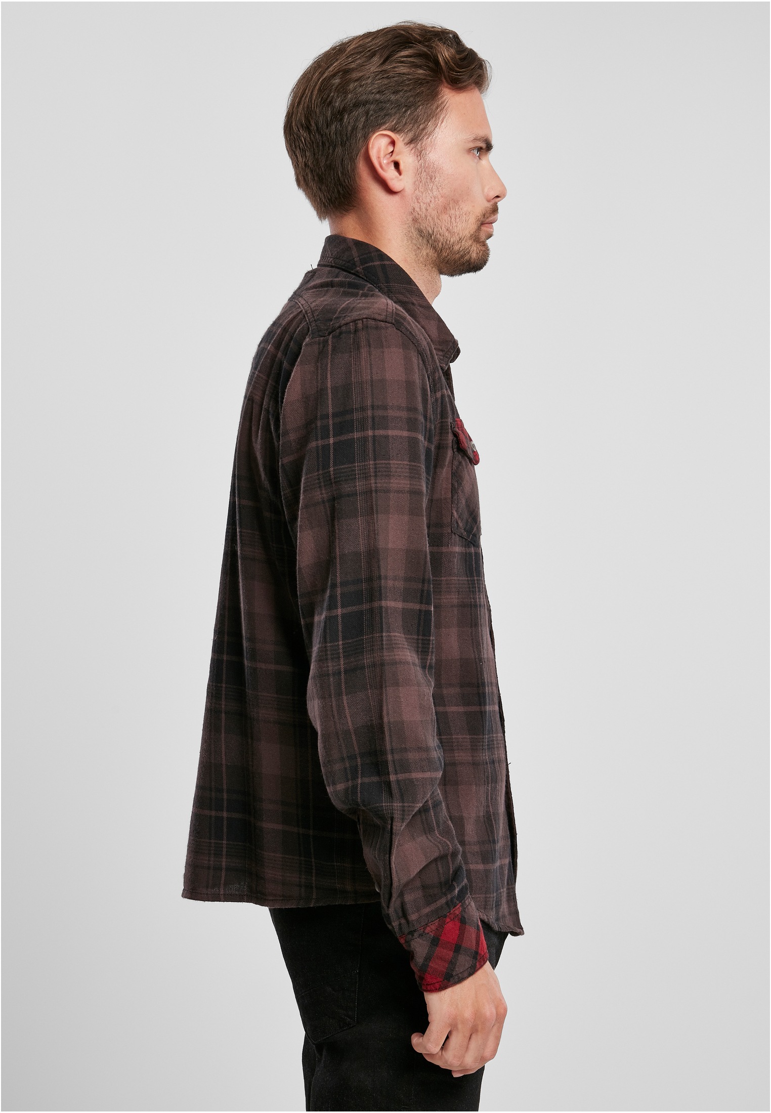 BAUR | tlg.) Checked Brandit (1 Langarmhemd »Herren bestellen ▷ Shirt«, Duncan