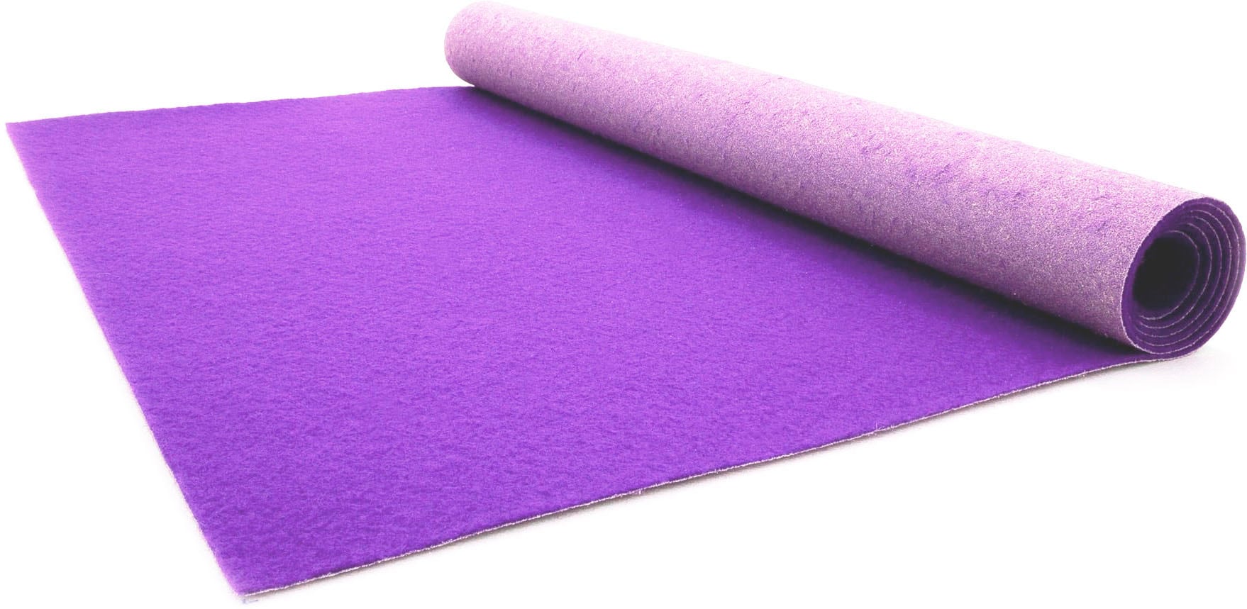 Primaflor-Ideen in Textil Läufer PODIUM«, cm, BAUR | Nadelfilz, robuster rechteckig, Breite »Eventteppich Uni-Farben 100
