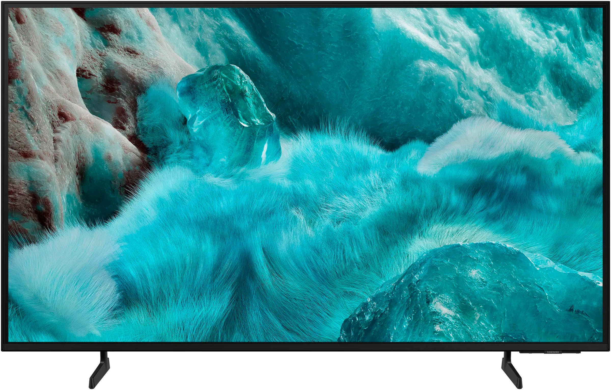 Samsung QLED-Fernseher »GQ43Q7F2AU«, 4K Ultra HD, Smart-TV, Quantum HDR, Knox Security, Art Store, 3D Sound, Gaming Hub, AI TV