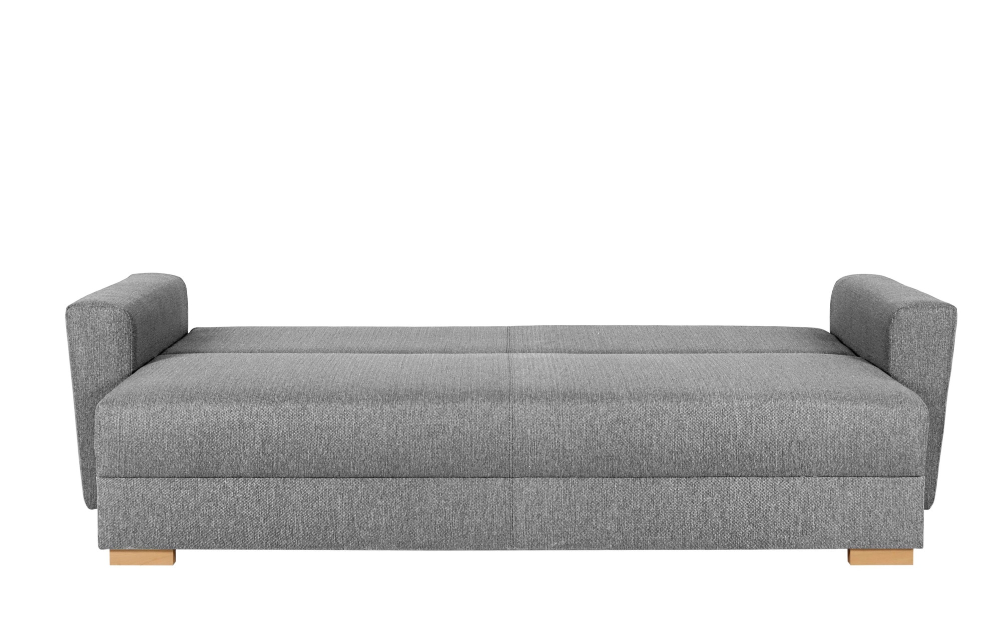 INOSIGN 3-Sitzer »MAGHERA Schlafsofa mit Bettkasten, in hochwertiger Verarbeitung«, mit Wellenunterfederung, Cord und Struktur-Bezug, B/H/T 230/92,5/79 cm
