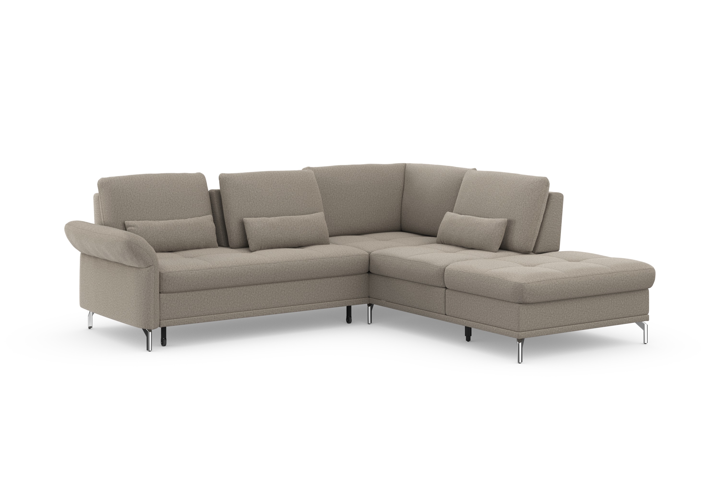 Thumbnail - INOSIGN Ecksofa "Palm Beach L-Form" Federkern, mit Sitztiefenverstellung, wahlweise mit Bettfunktion