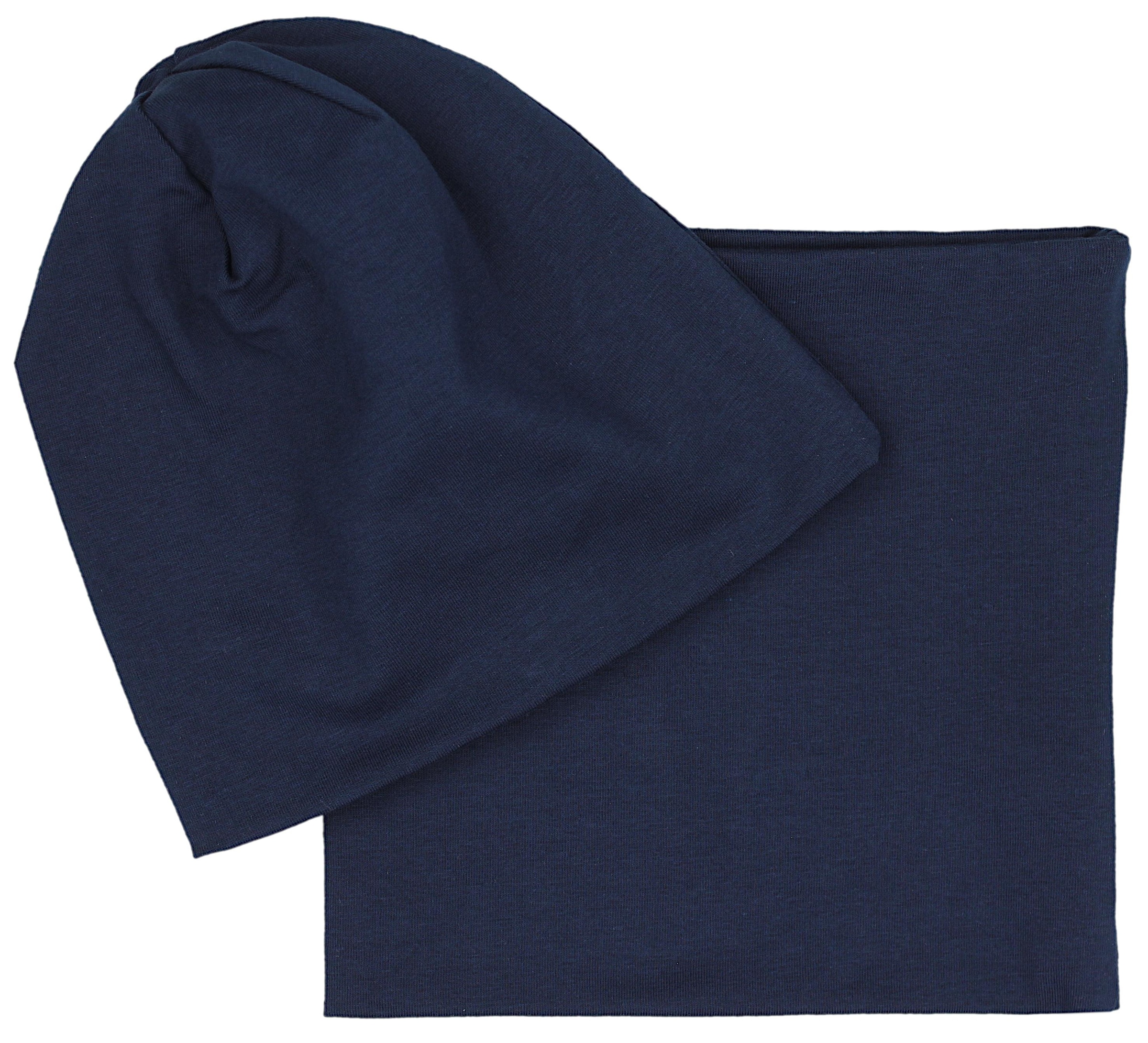 TupTam Beanie »Mütze Unisex Set Kinder Beanie Mütze Schlauchschal«