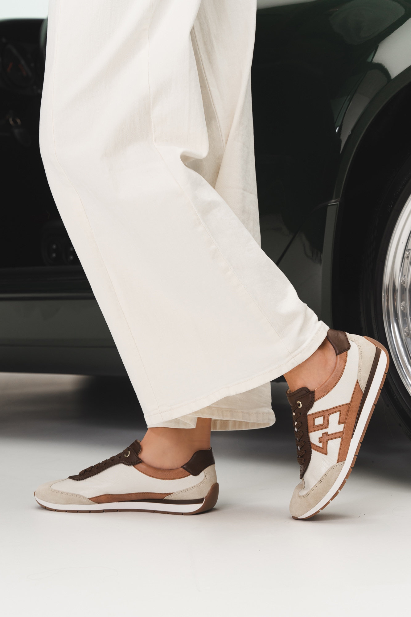 Ara Sneaker »PORTOFINO«  Freizeitschuh, Halbschuh, Schnürschuh in Bequemweite G 1/2 (= weit)