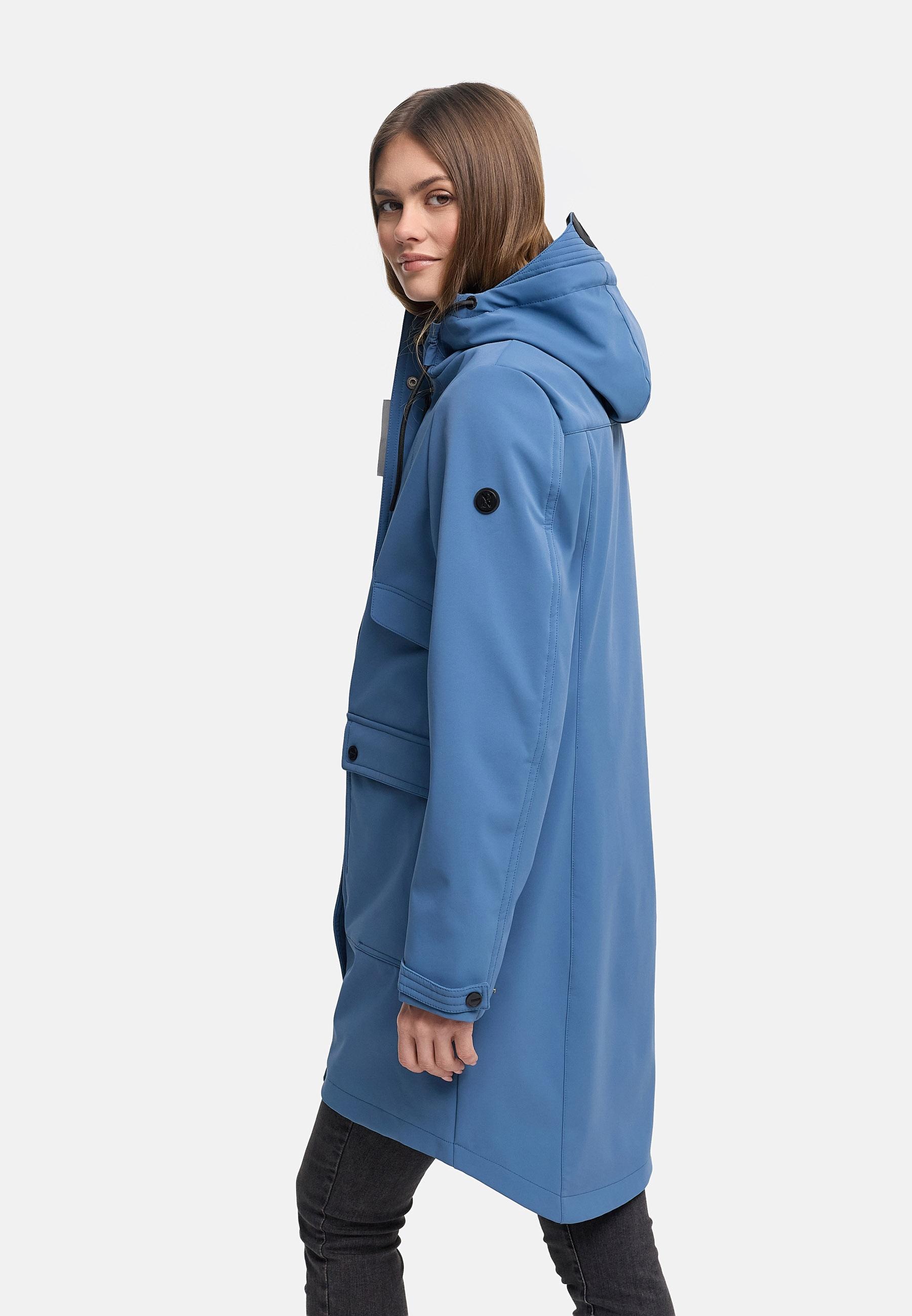 Navahoo Kurzmantel "Morgennebel 14" Leichter Softshellmantel für den Überga günstig online kaufen