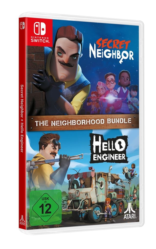 ATARI Spielesoftware »Secret Neighbor + Hello Engineer«, Nintendo Switch