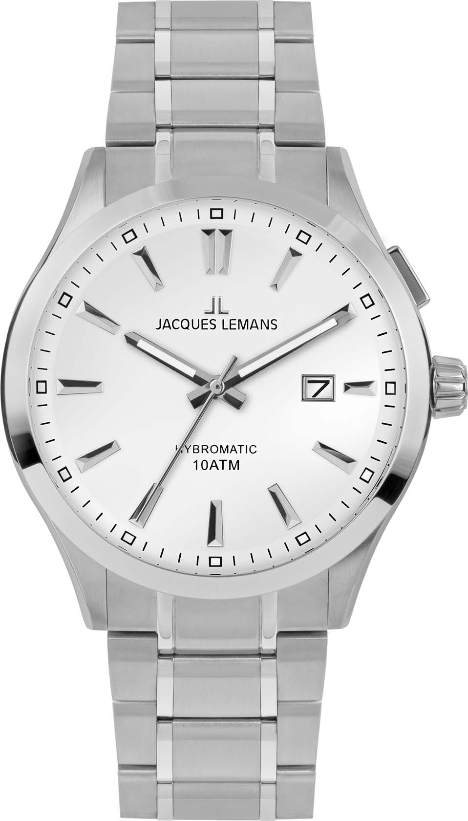 Jacques Lemans Kineticuhr »Hybromatic 1-2130F« Armban...