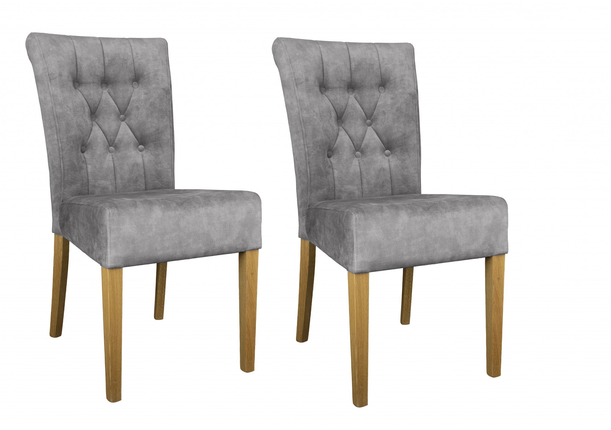 Home affaire 4-Fußstuhl "Ravenna" (Set) 2 Stk.Esszimmerstuhl mit Knopfheftu günstig online kaufen