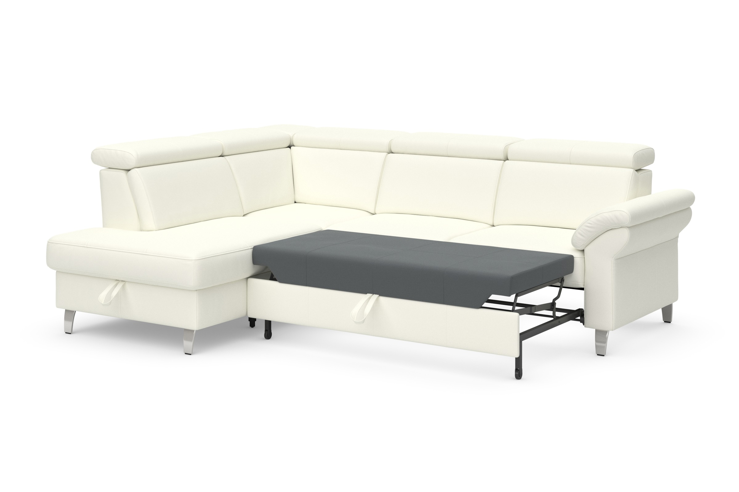 sit&more Ecksofa, inklusive Kopfteilverstellung, wahlweise mit Bettfunktion und Bettkasten