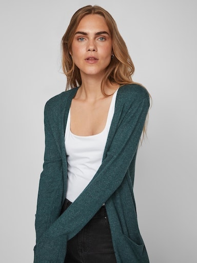 Vila Longstrickjacke »VIRIL LONG L/S KNIT CARDIGAN - NOOS«