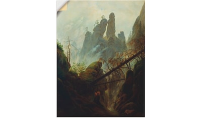 Artland Wandbild »Passo Giau in den Dolomiten«, Berge & Alpenbilder, (1  St.), als Alubild, Leinwandbild, Wandaufkleber oder Poster in versch.  Größen kaufen | BAUR
