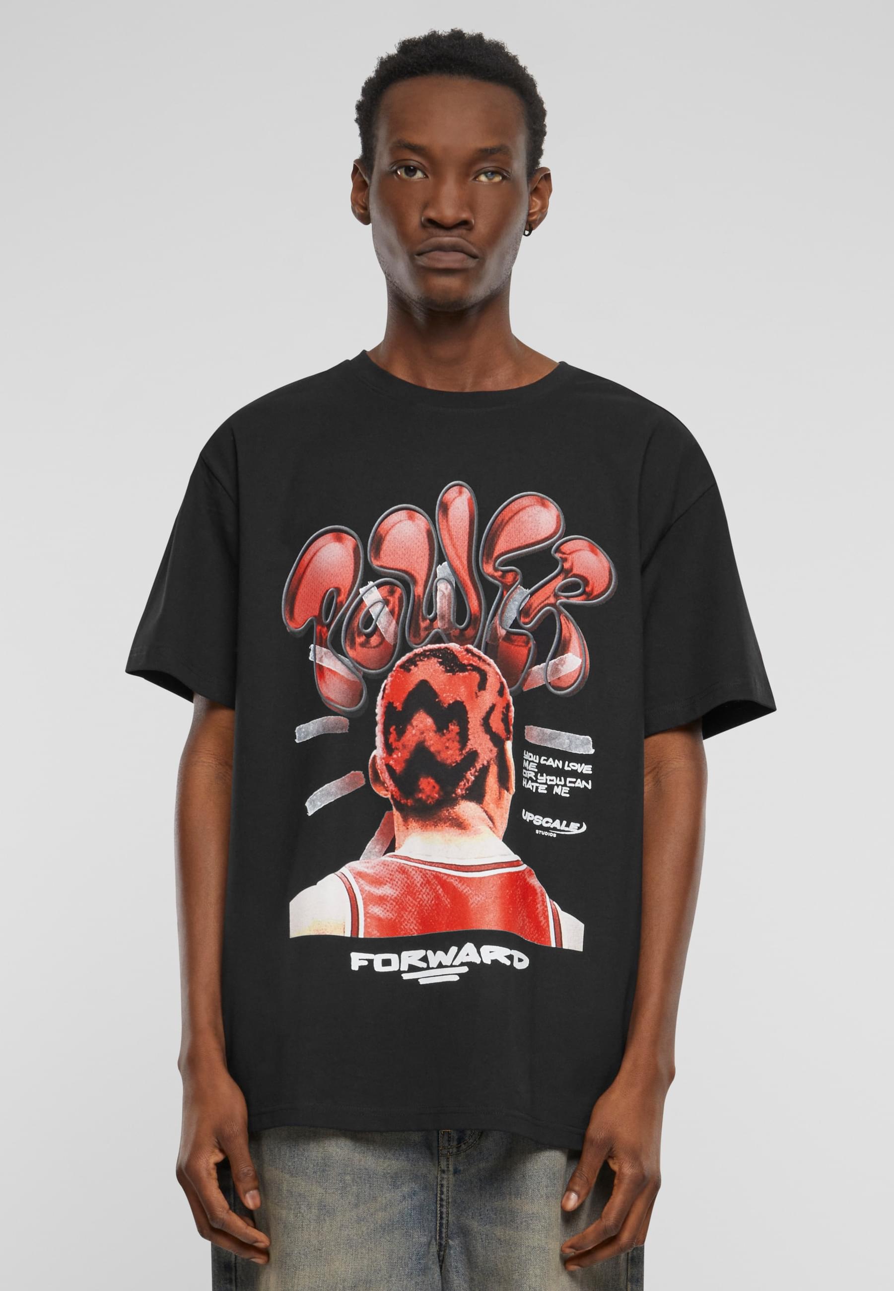 Upscale by Mister Tee T-Shirt »Upscale by Mister Tee Herren Power Foward 2.0 Oversize Tee«, (1 tlg.)