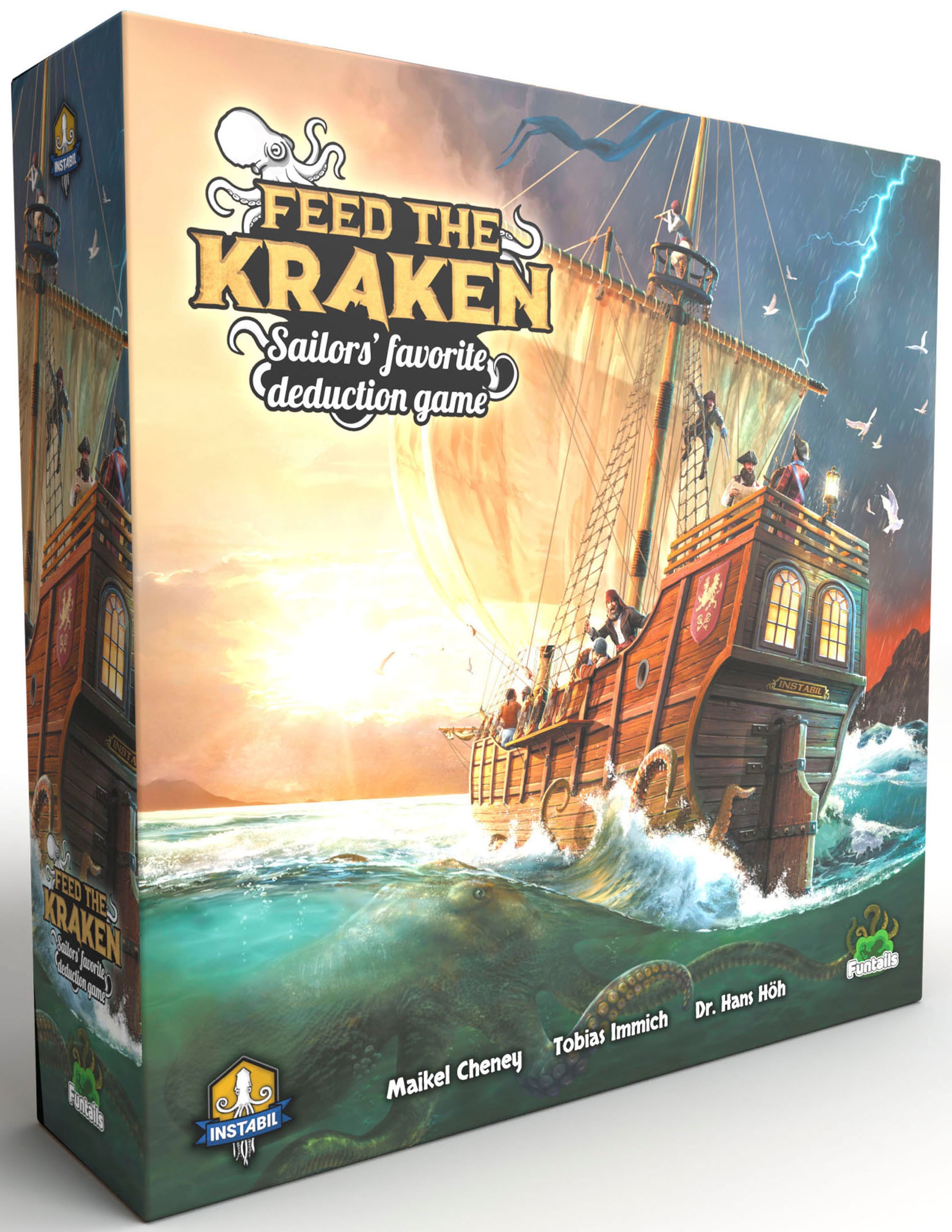 Funtails Spiel »Feed the Kraken - Basisspiel«