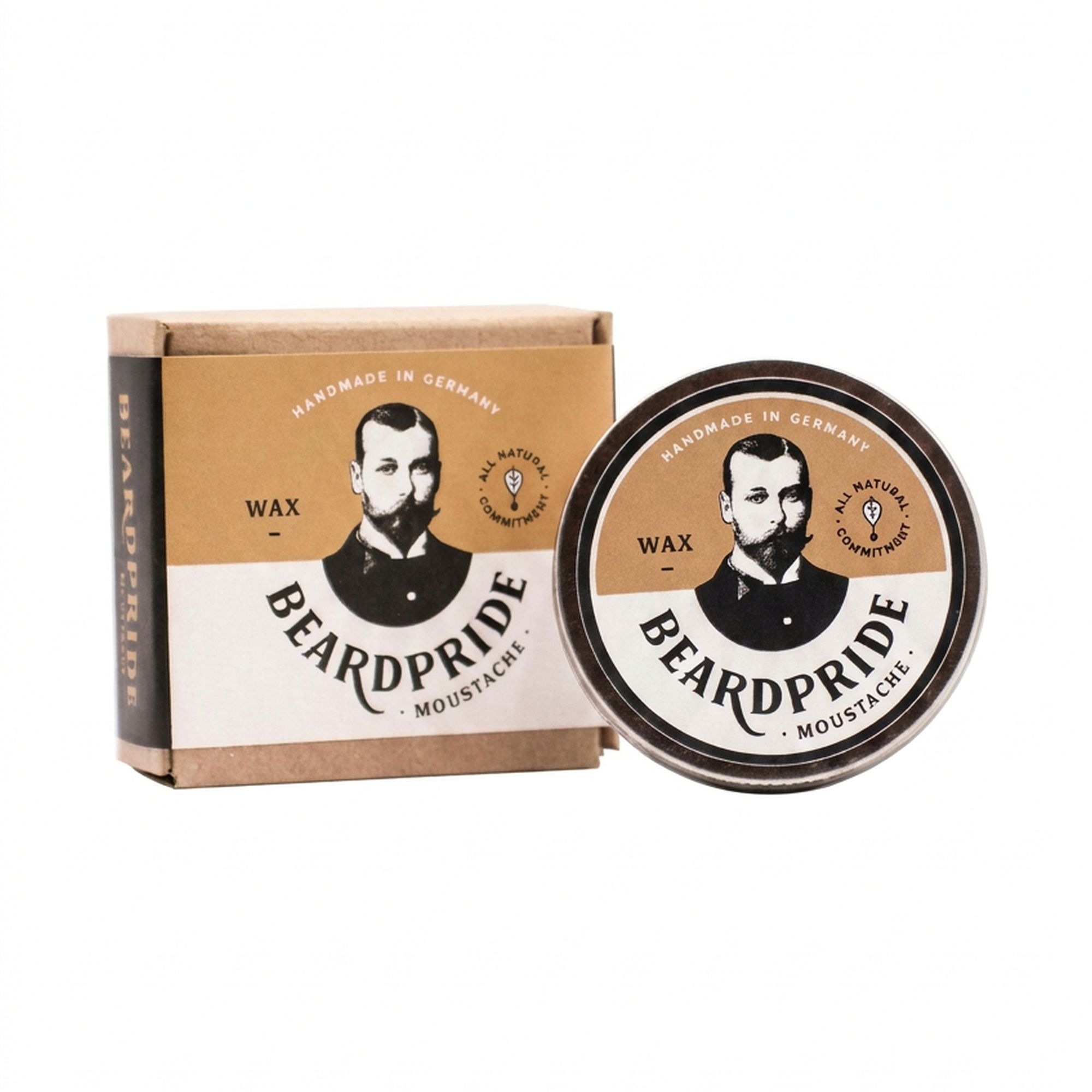 Beardpride Bartwachs "Moustachewax"