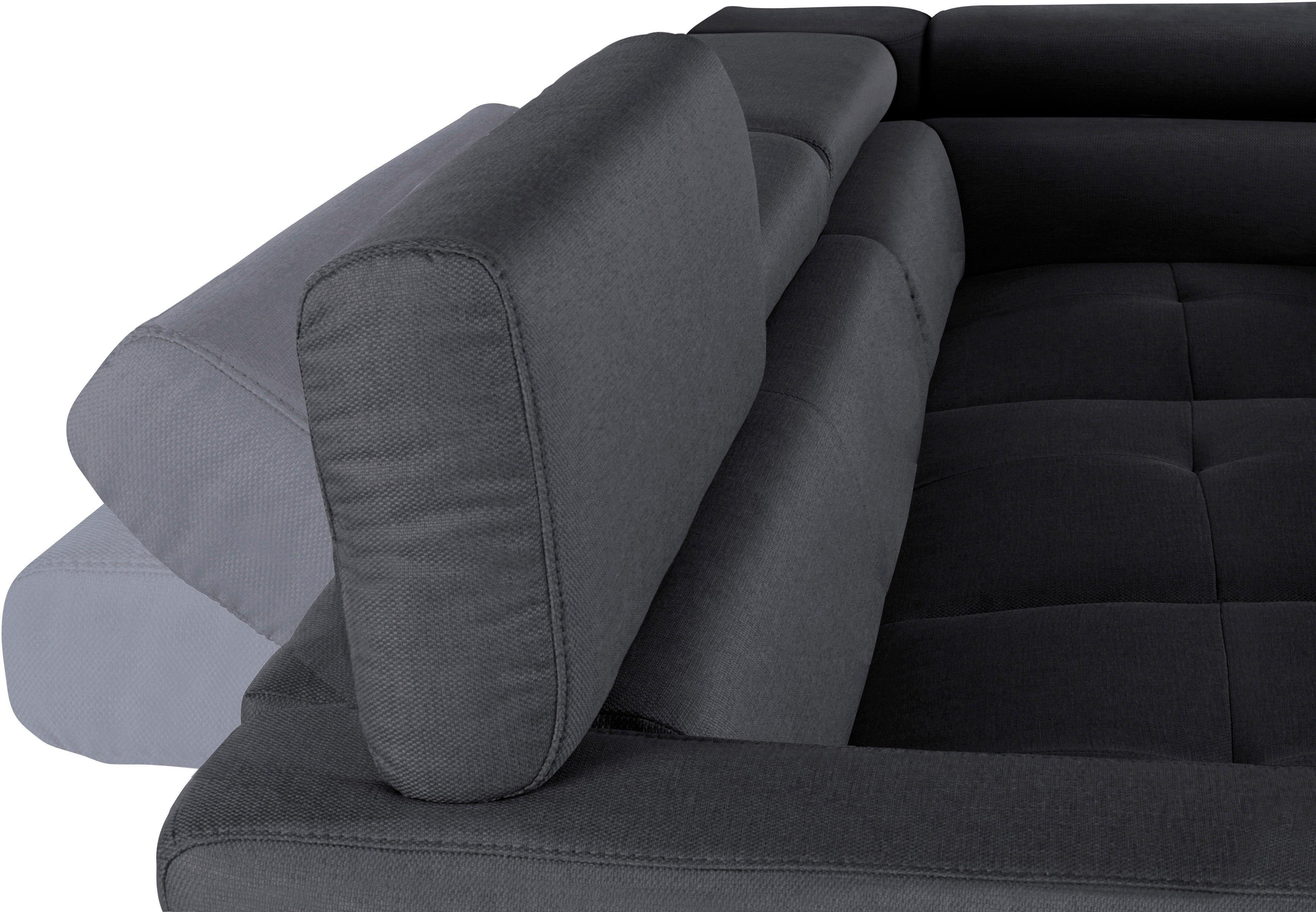 Thumbnail - COTTA Ecksofa "Sammy L-Form", mit Kopfteilverstellung, wahlweise mit Bettfunktion & Bettkasten