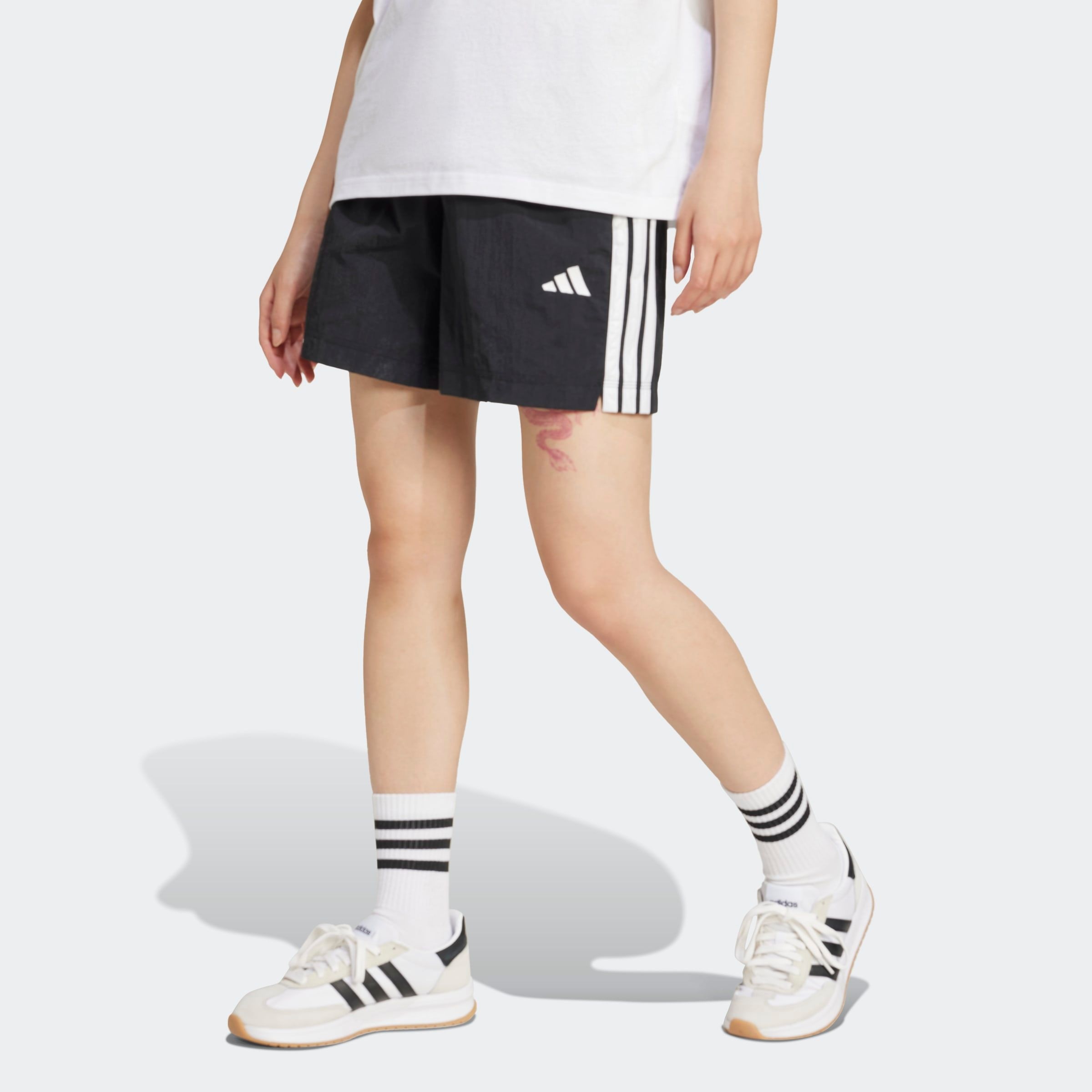 adidas Sportswear Shorts "ESSENTIALS 3-STREIFEN LIFESTYLE WOVEN" für Sport, günstig online kaufen