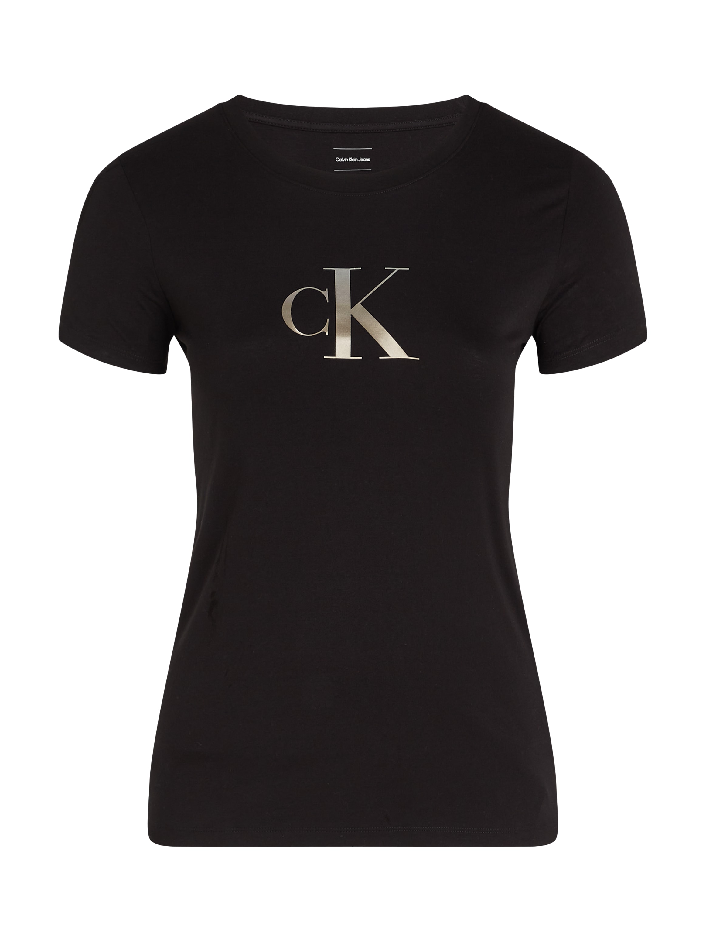 Calvin Klein Jeans Plus T-Shirt »PLUS GRADIENT CK SLIM TEE«, in großen Größen, Druck mit Farbverlauf