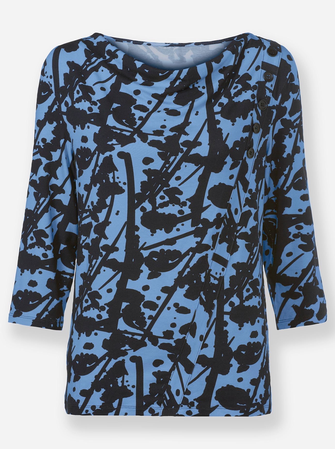 Inspirationen Wasserfallshirt »Shirt«, (1 tlg.)