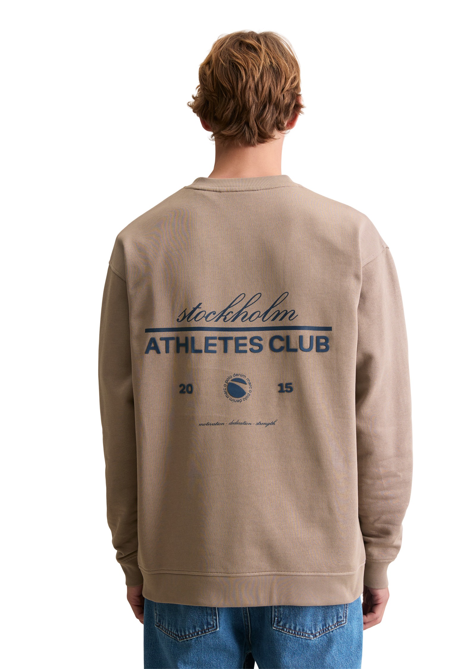 Marc O'Polo DENIM Sweatshirt »mit großem Rückenprint«
