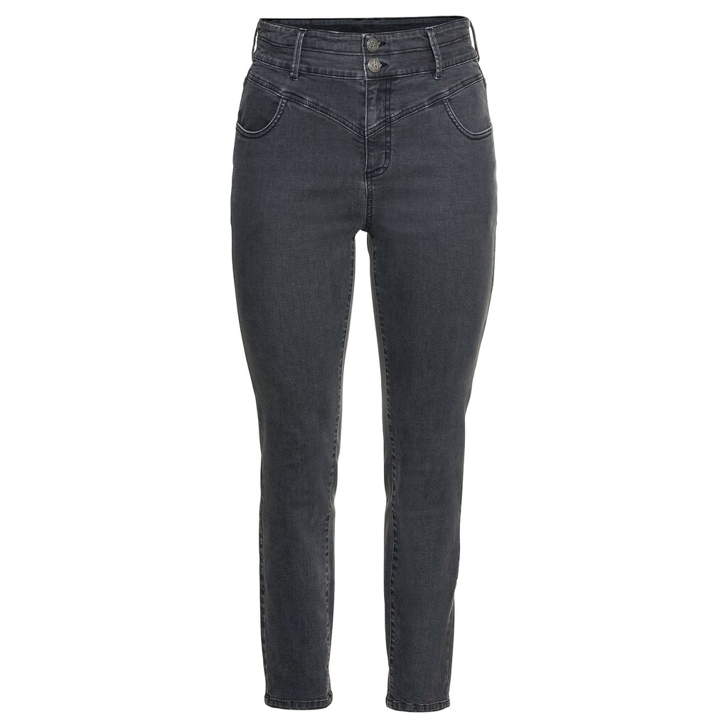 Sheego Stretch-Jeans »High-Waist-Jeans«