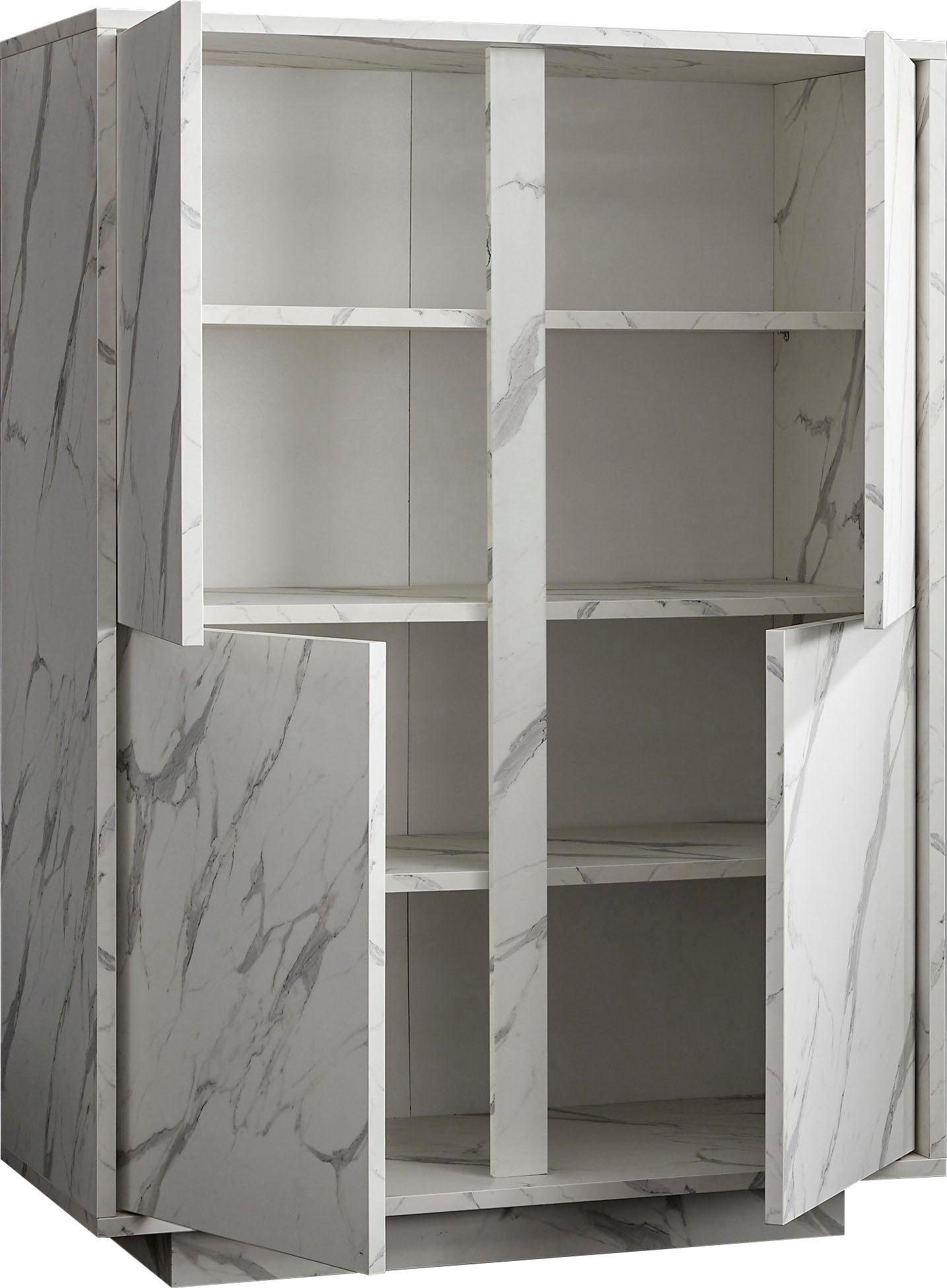 INOSIGN Highboard »Carrara«, grifflos